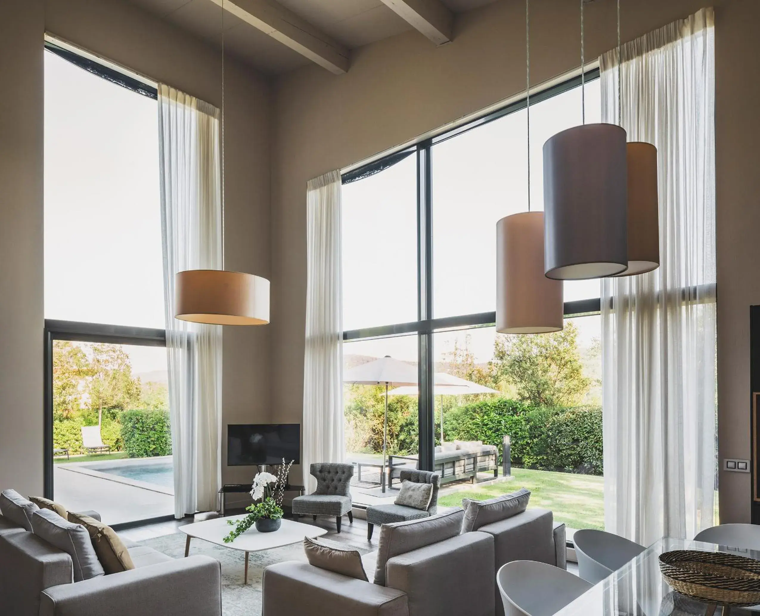 Living room in Les Lodges Sainte-Victoire Hotel & Spa