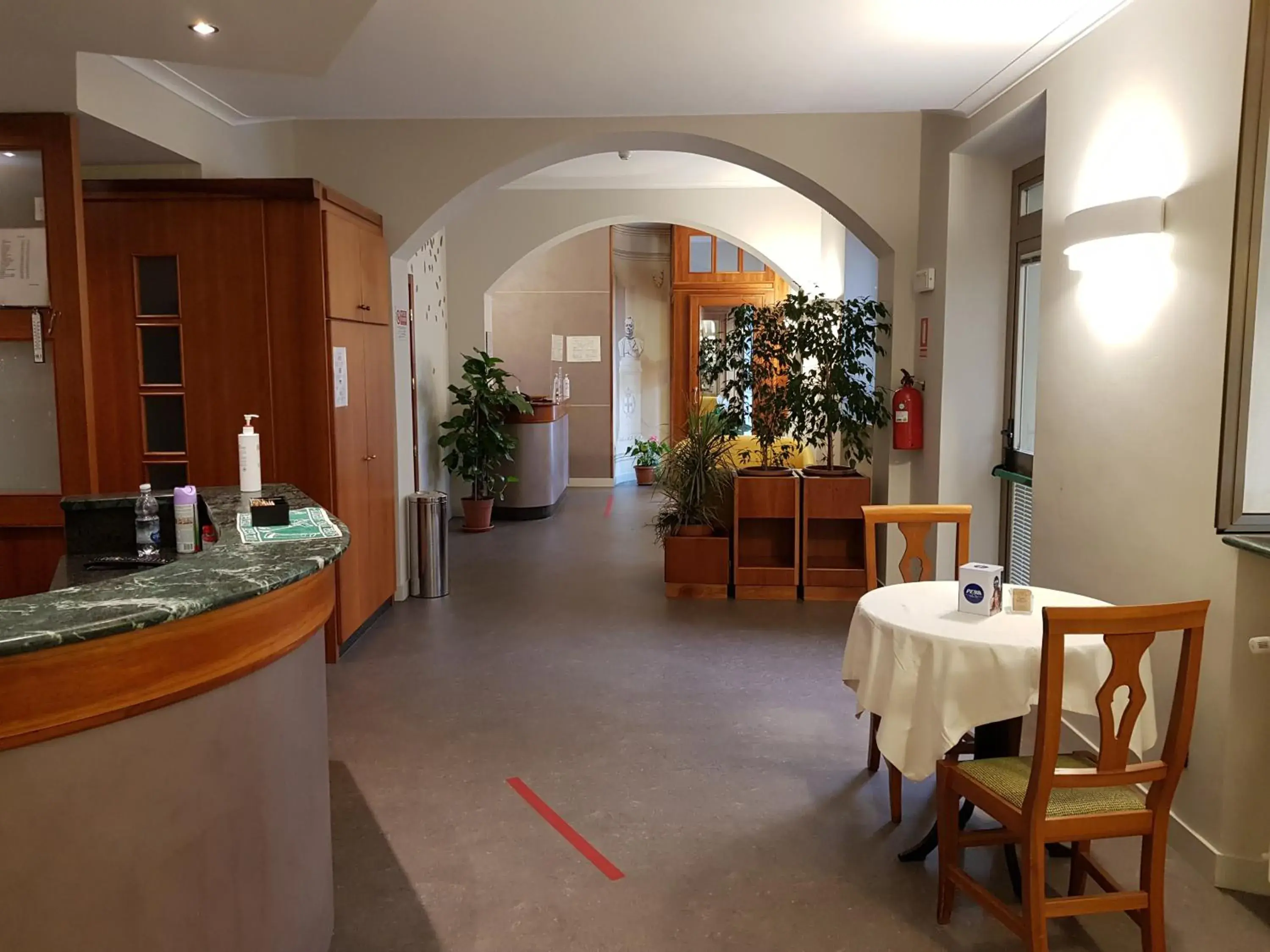 Area and facilities in Hotel Cavour