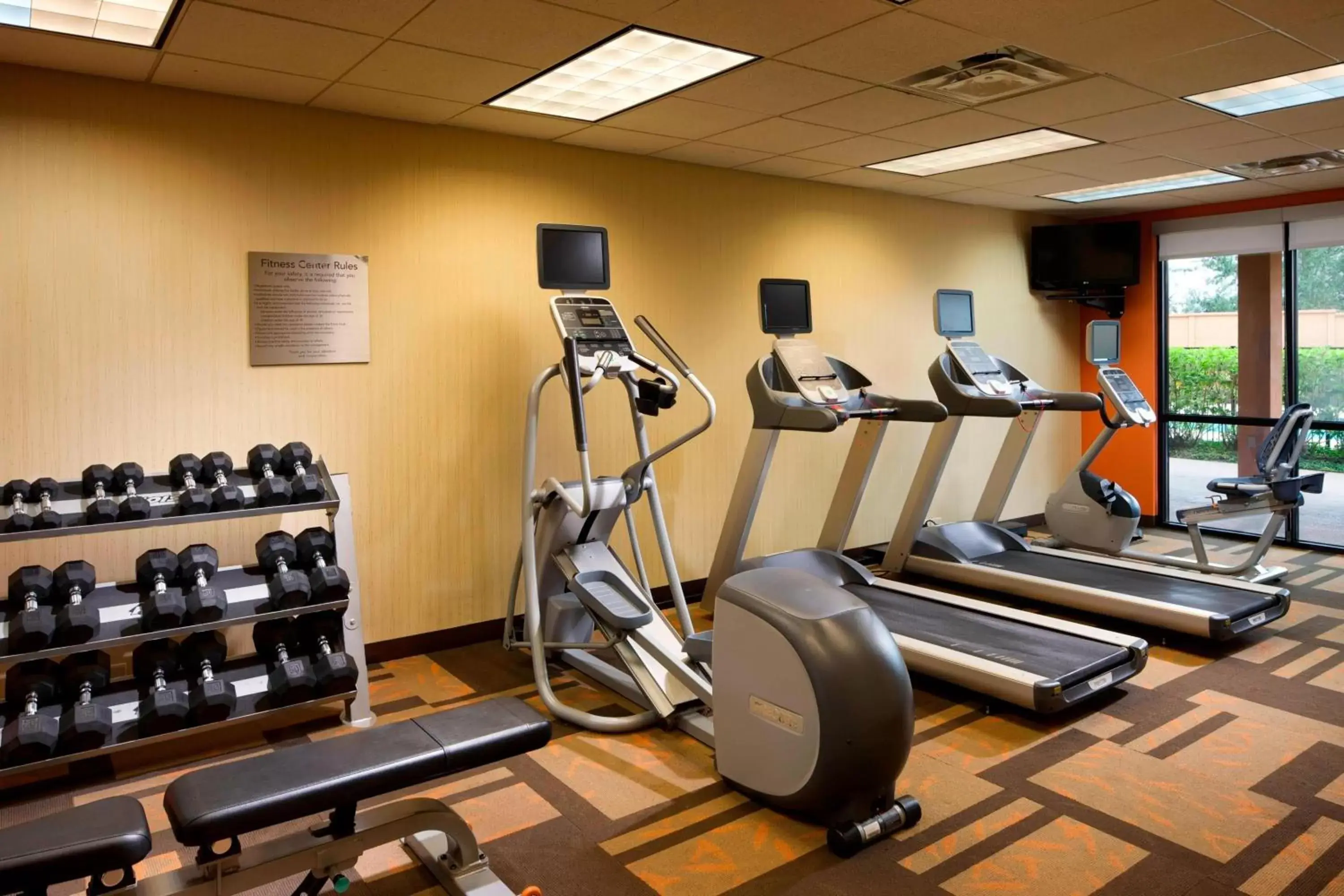 Fitness centre/facilities, Fitness Center/Facilities in Courtyard by Marriott Brownsville