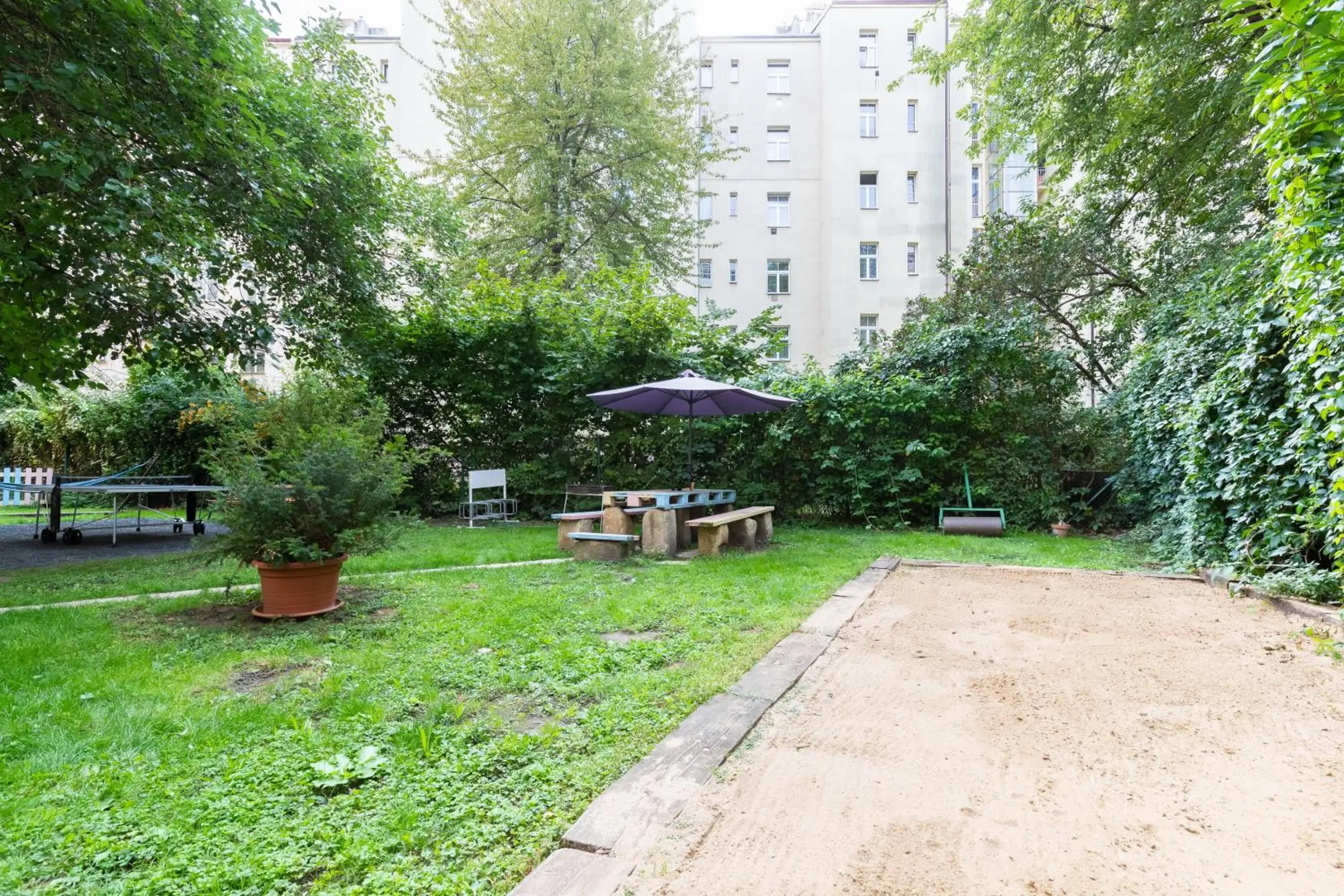 Garden in Hostel Dakura