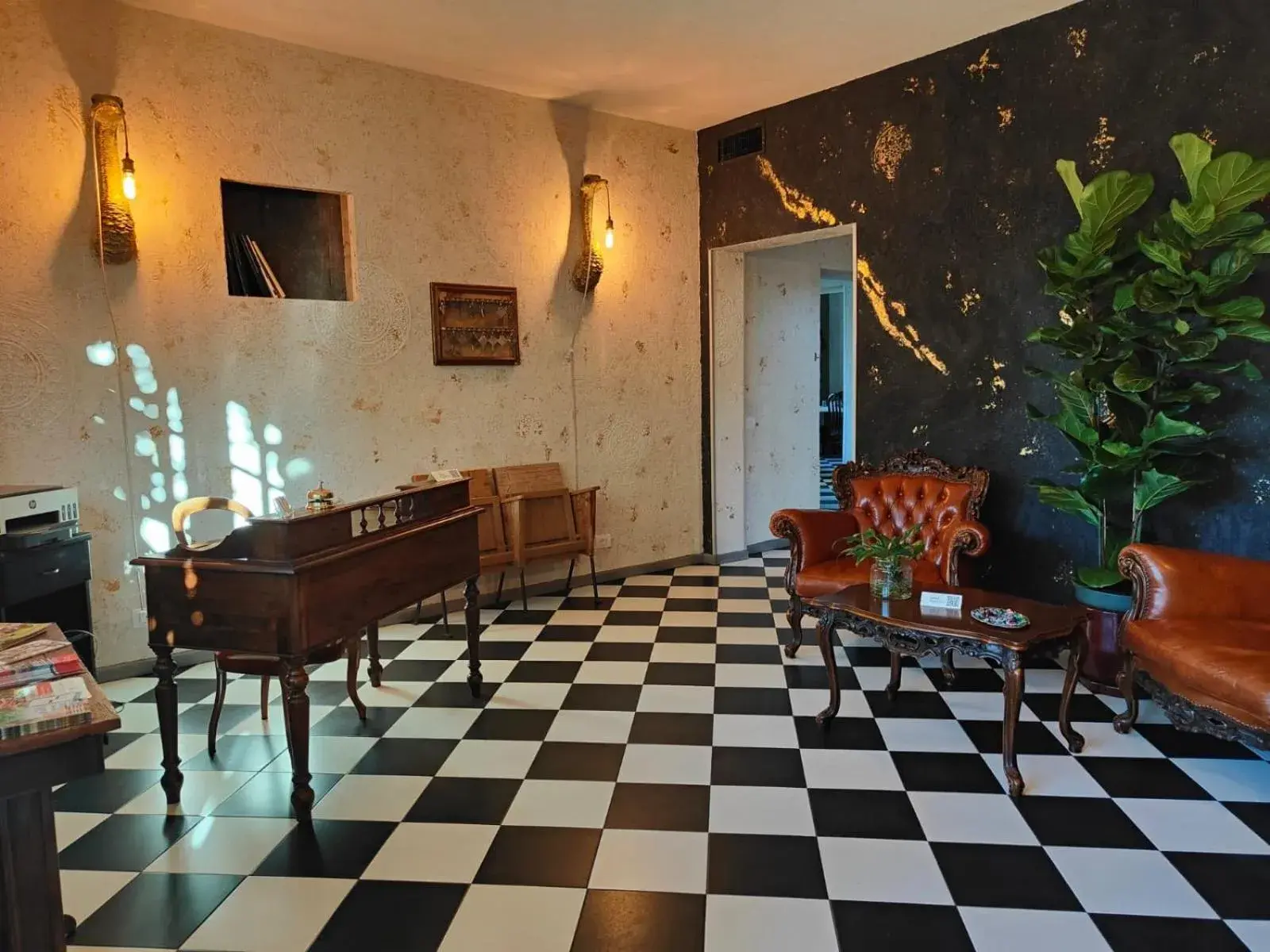 Lobby/Reception in Hotel Meublè Tenesi