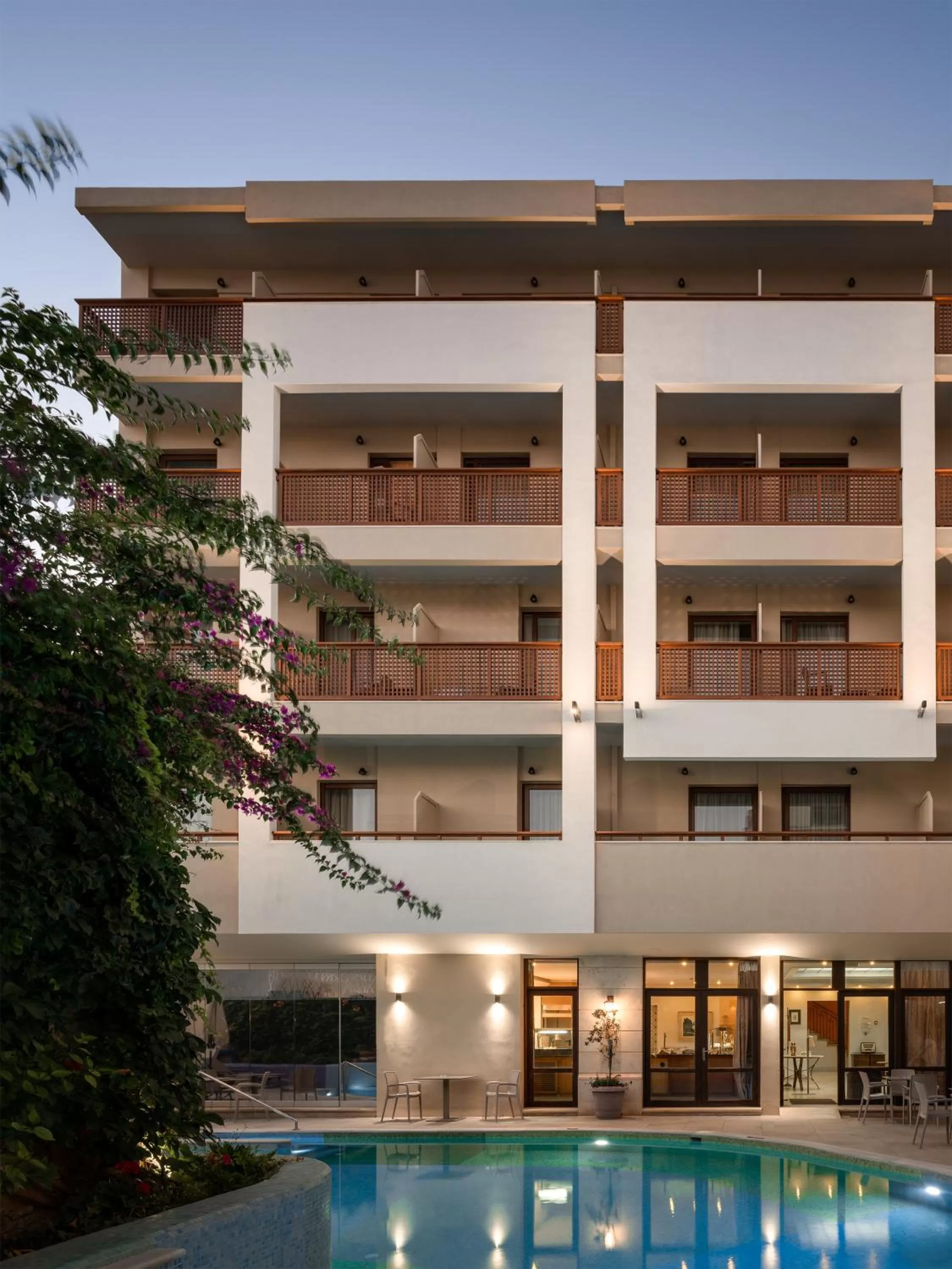 Property building in Hotel Ideon