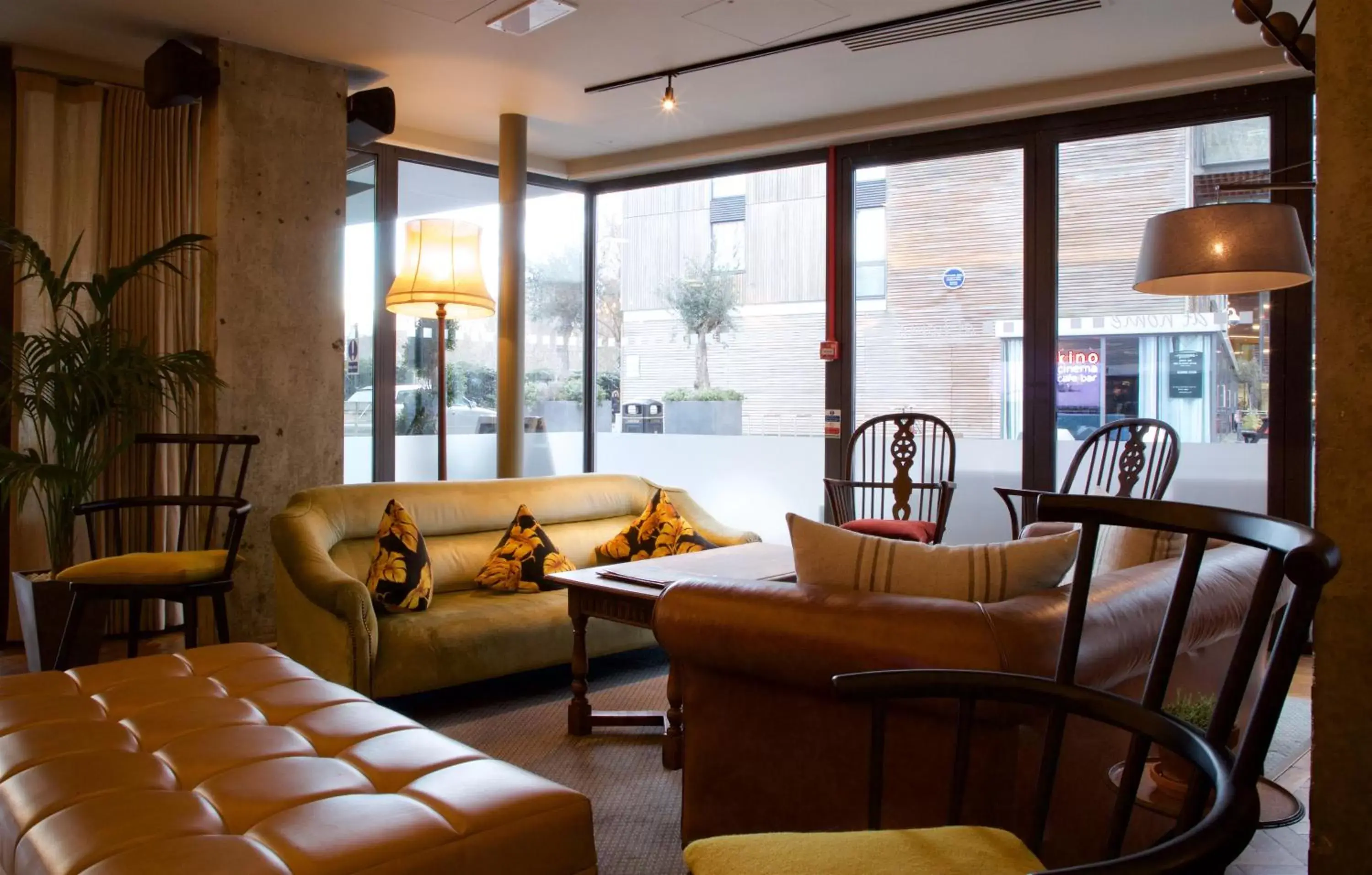 Seating Area in Bermondsey Square Hotel - A Bespoke Hotel