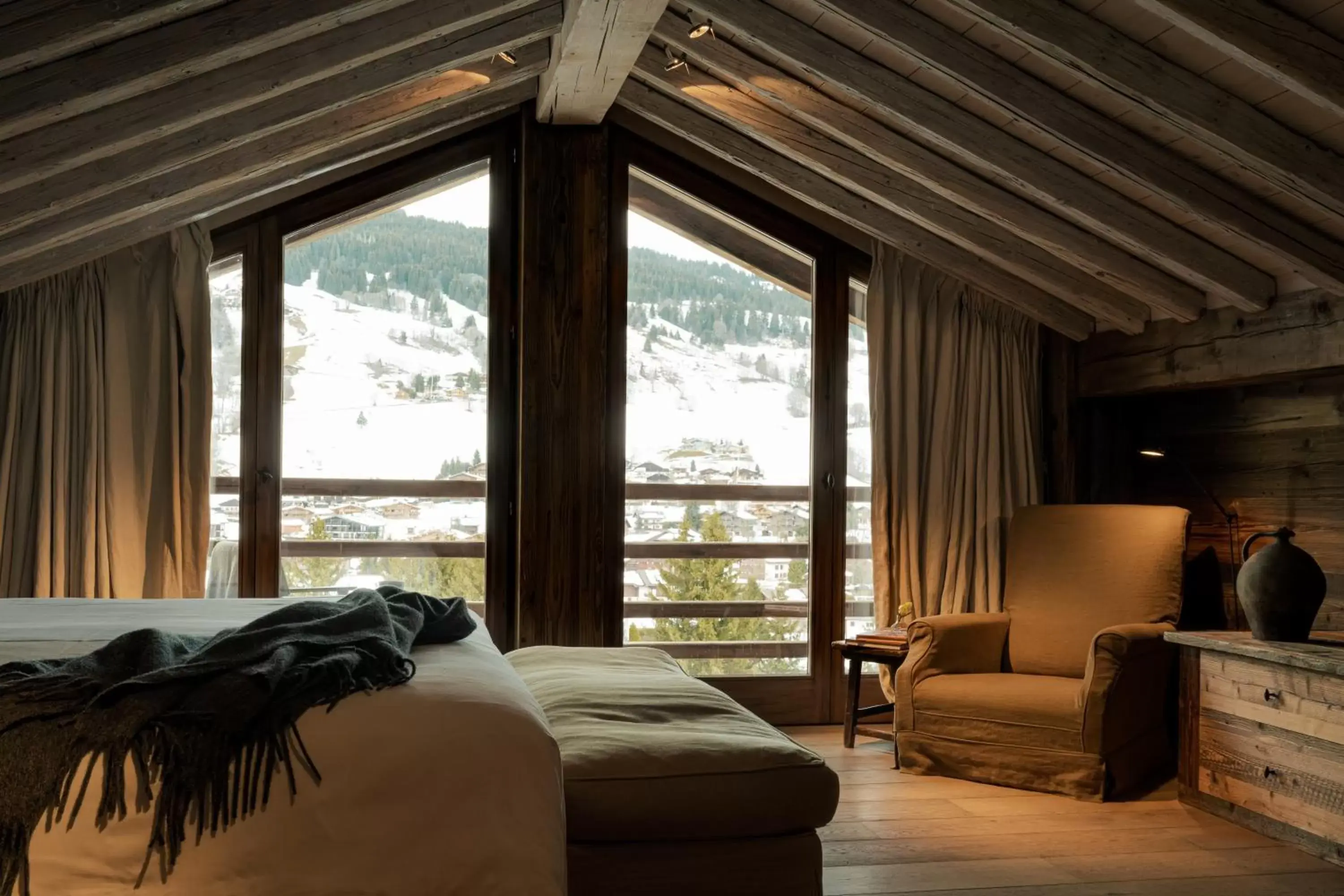 Bed in Zannier Hotels Le Chalet