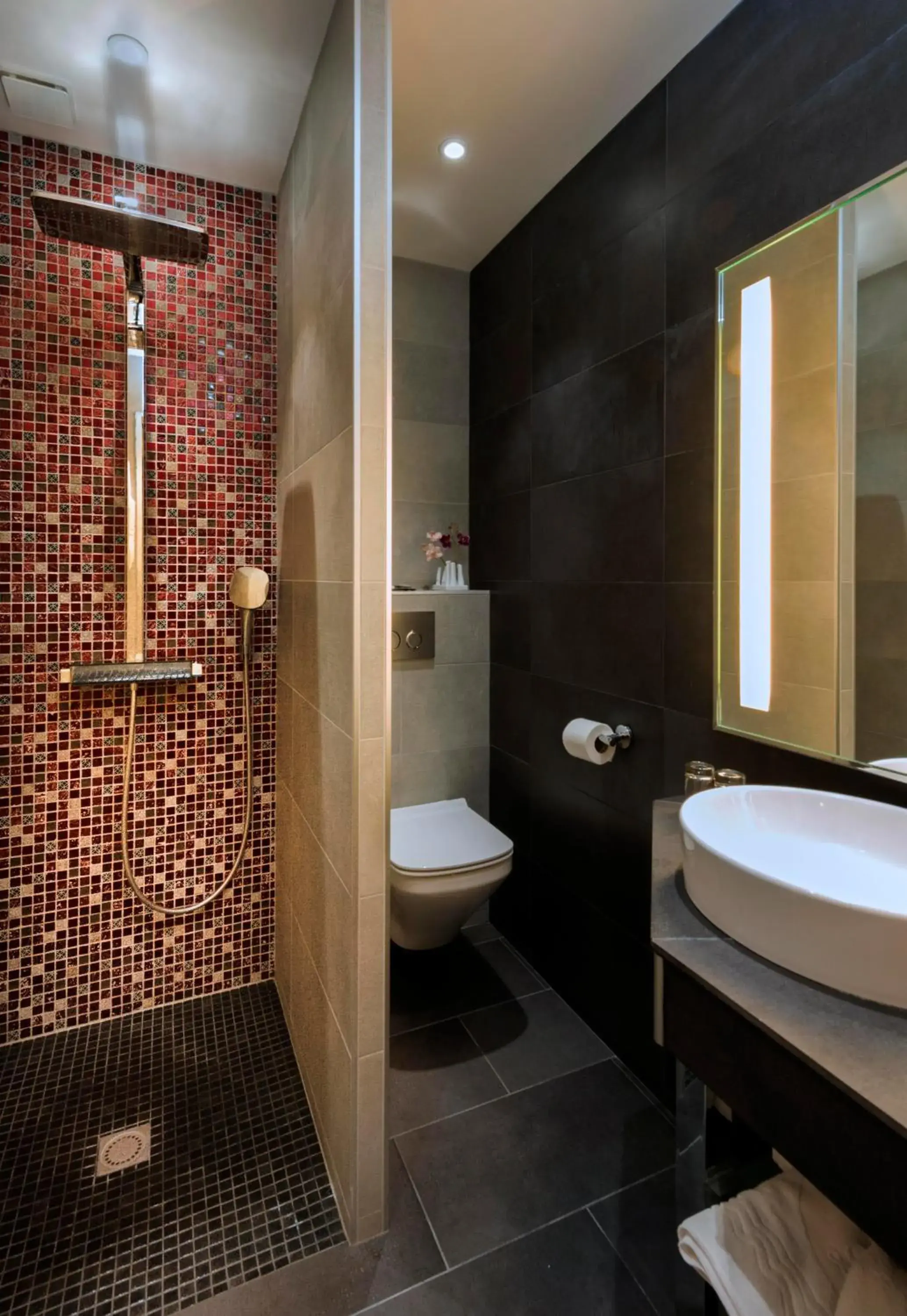 Bathroom in Hotel Aguado