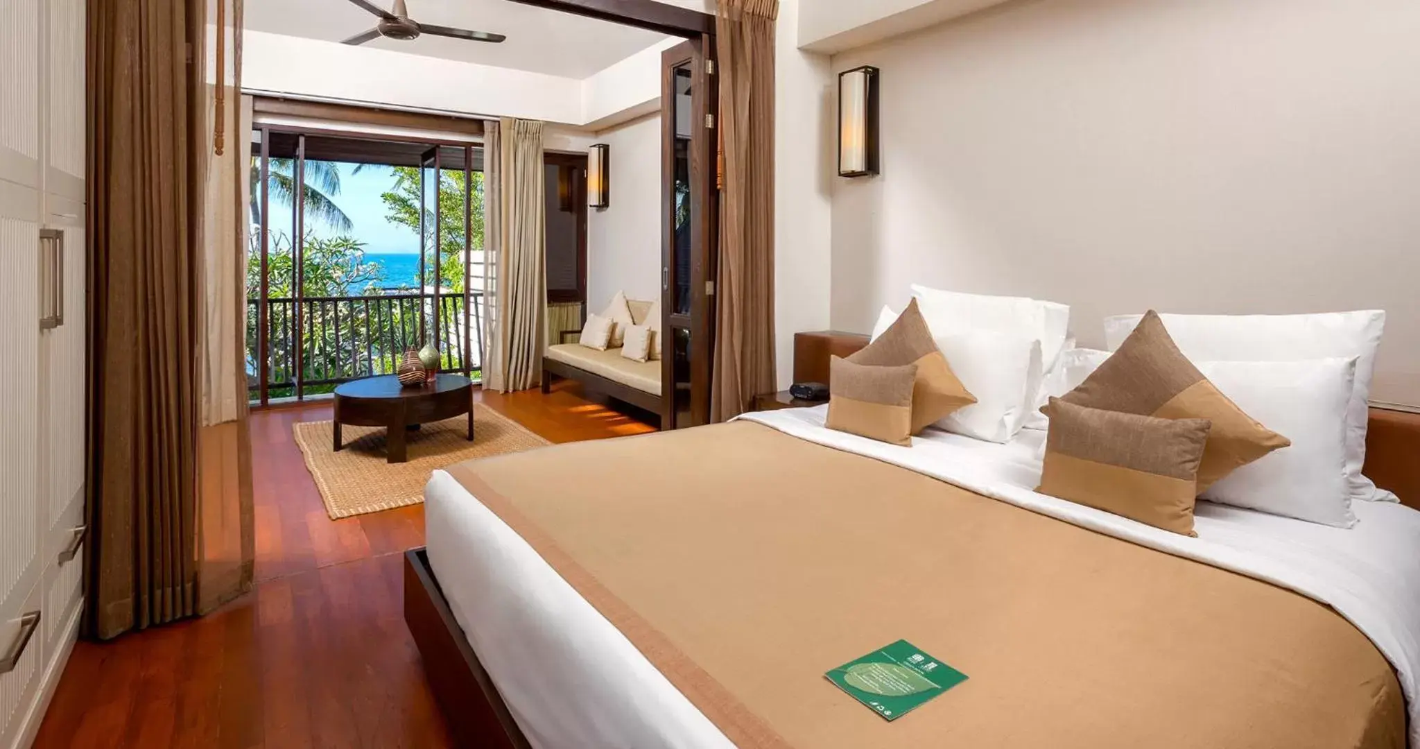 Bed in The Sea Koh Samui Resort and Residences by Tolani - SHA Extra Plus