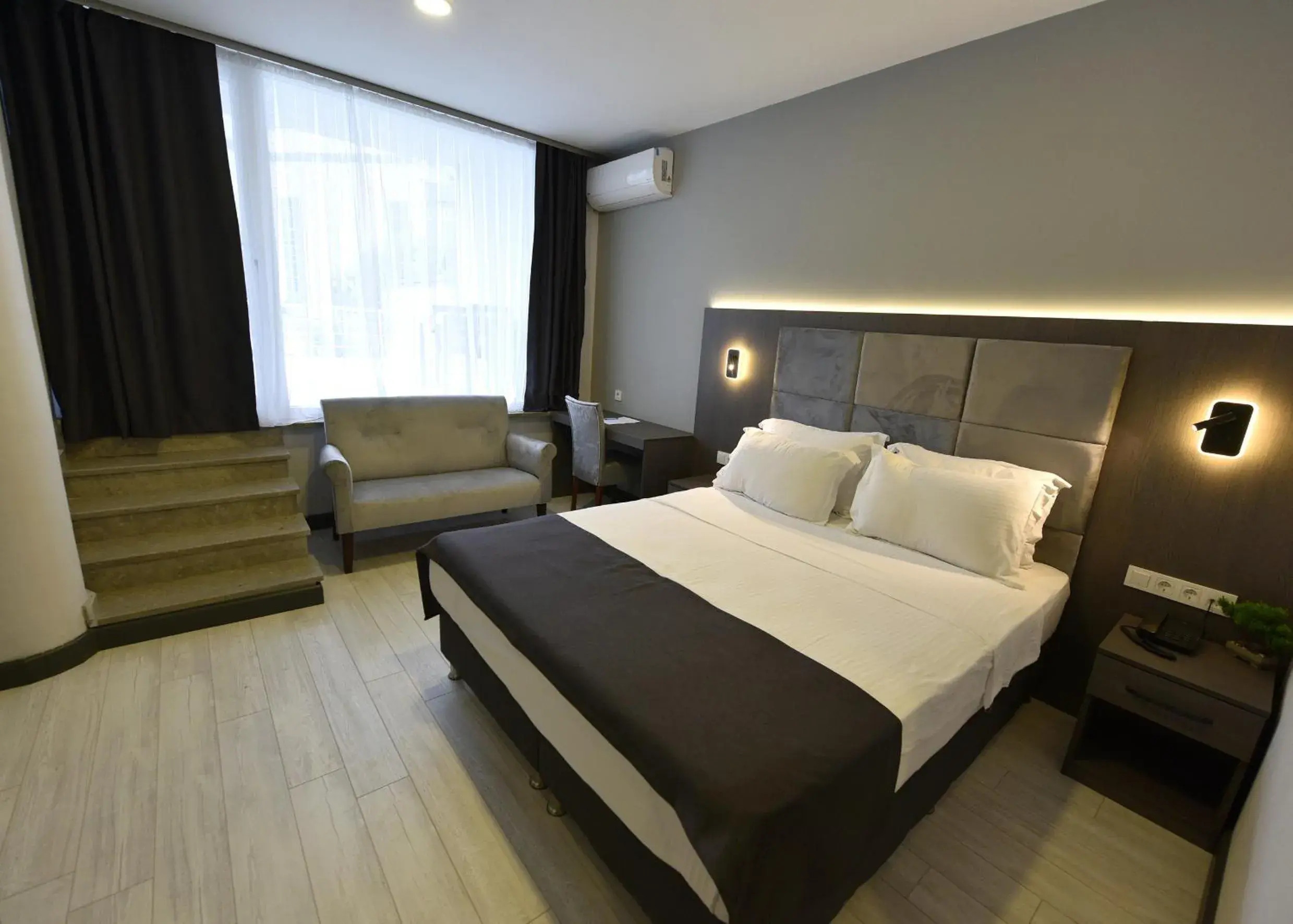 Bedroom, Bed in Sahil Hotel Pendik