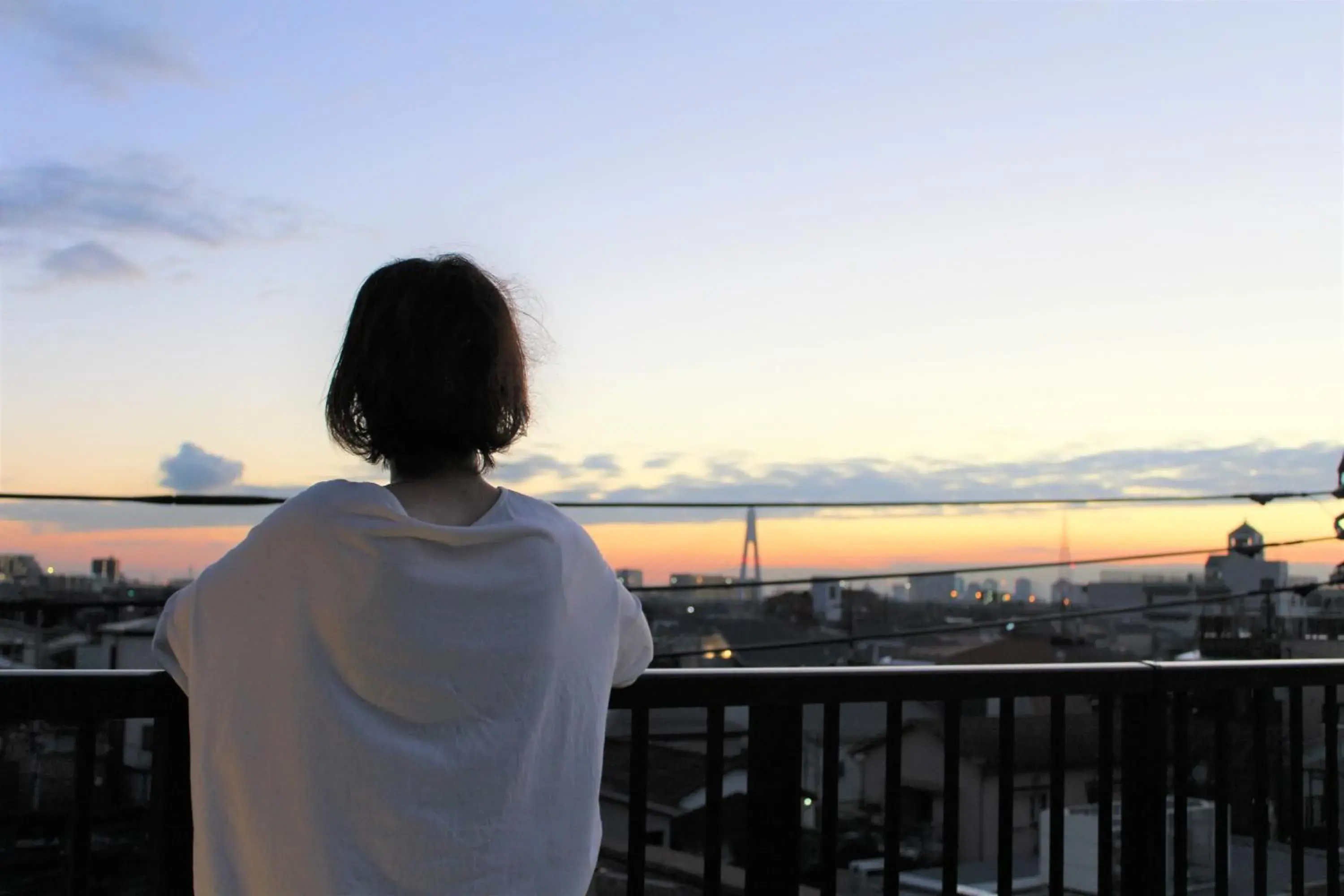 Balcony/Terrace in plat hostel keikyu haneda home