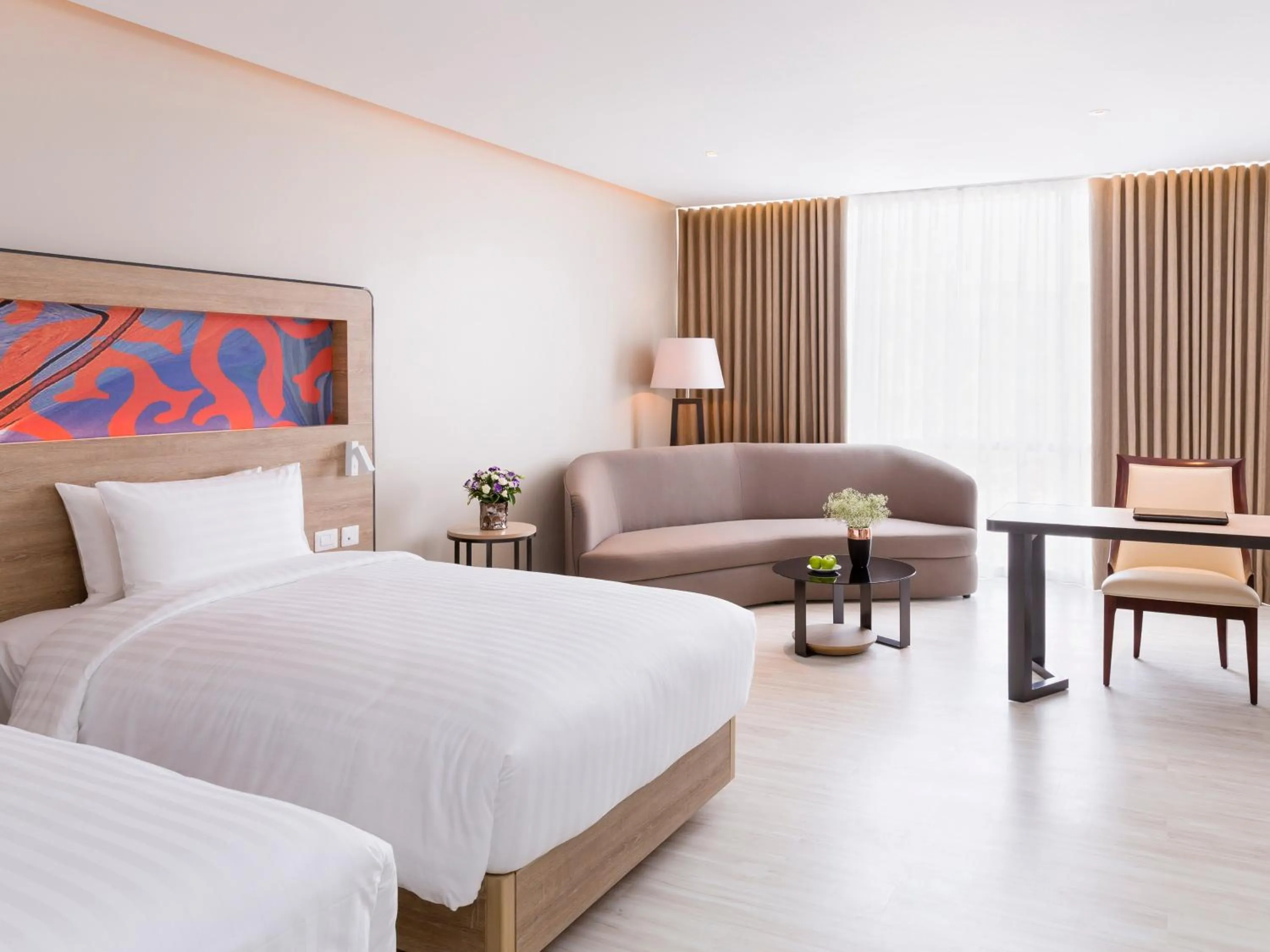 Bed in Novotel Phuket City Phokeethra