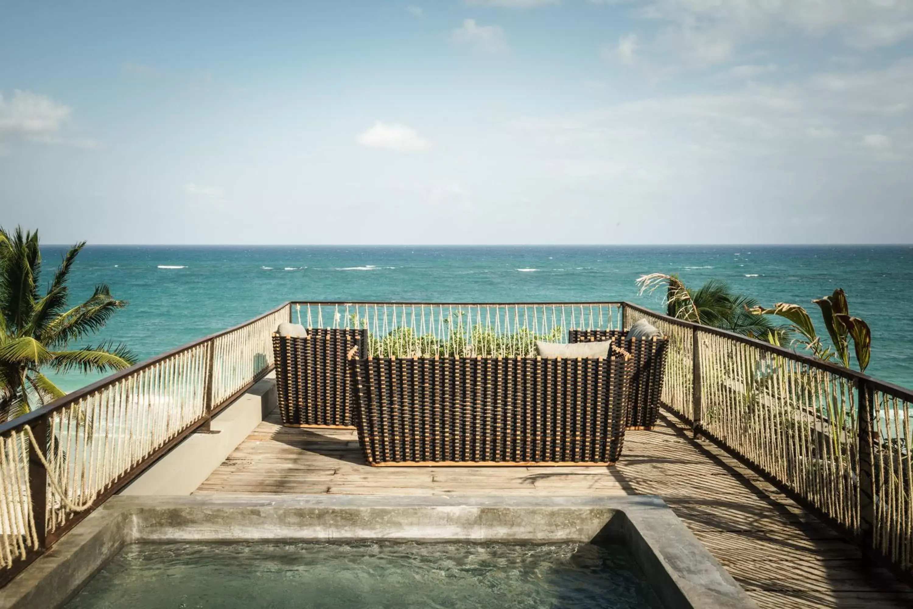 Balcony/Terrace in Be Tulum Beach & Spa Resort