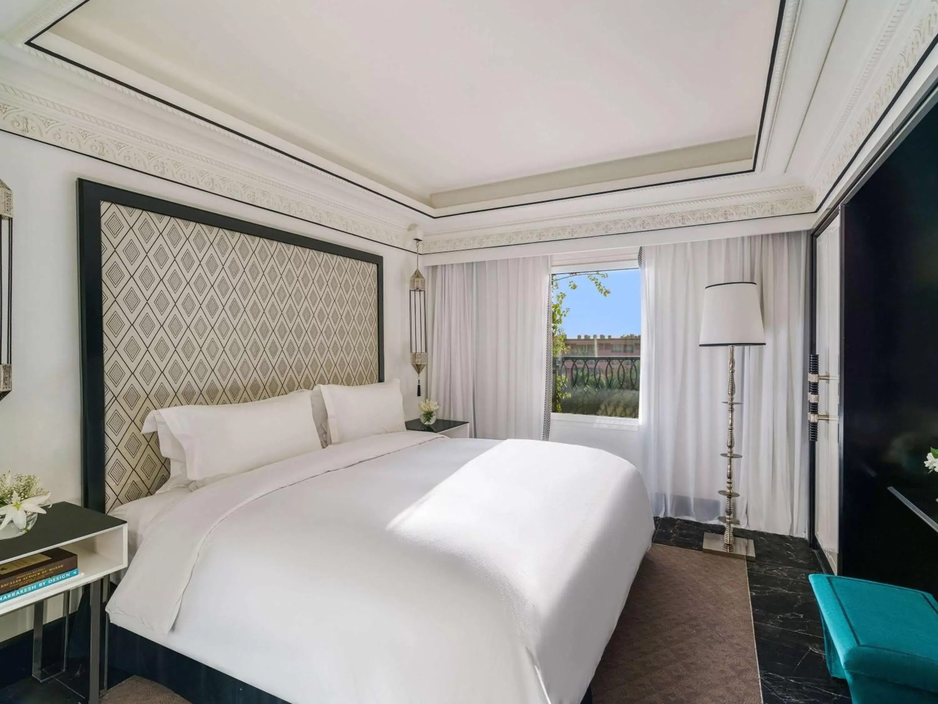 Bedroom, Bed in Sofitel Marrakech Lounge and Spa Bedroom, Bed in Sofitel Marrakech Lounge and Spa