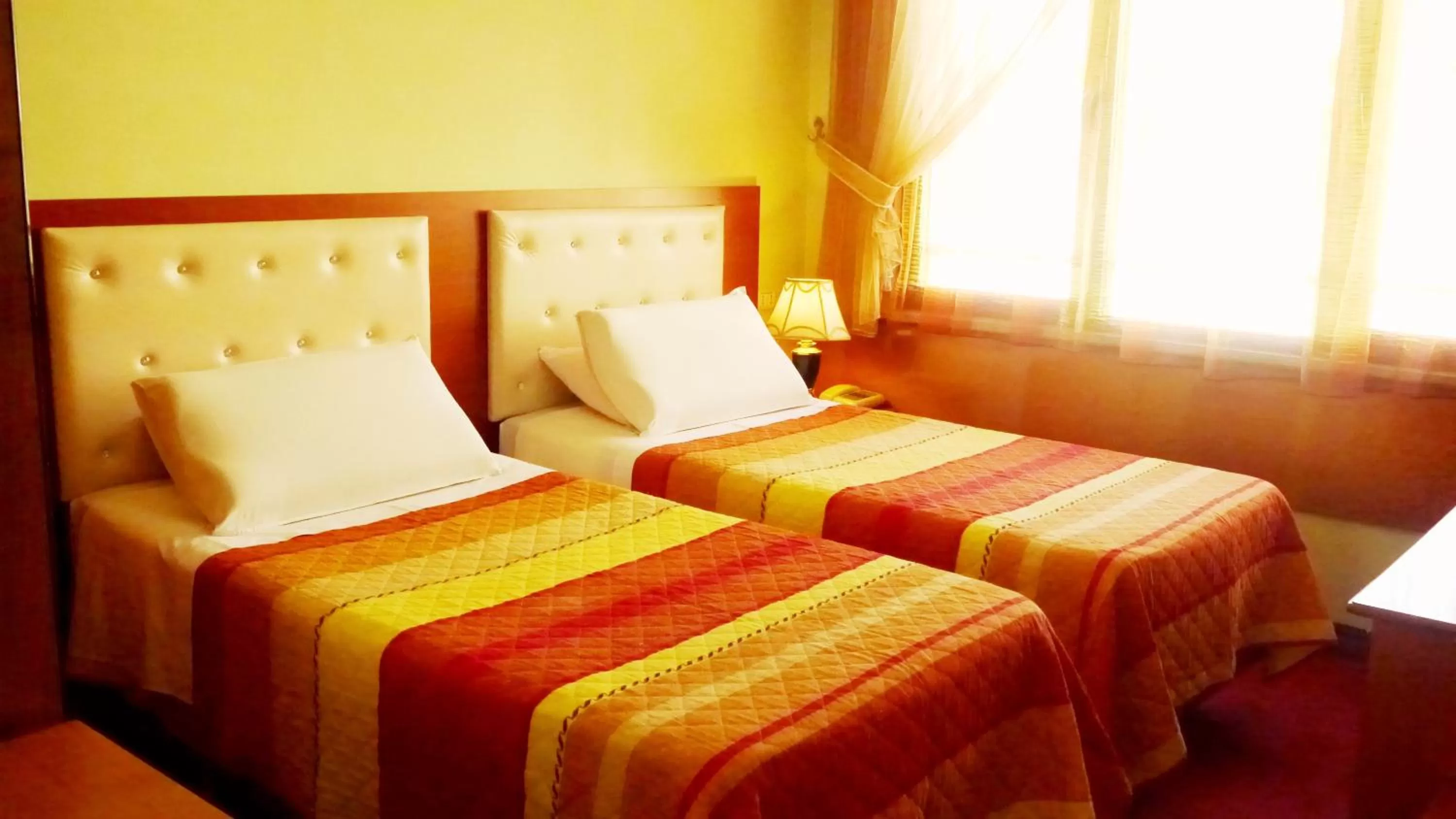 Bed in Kruja Hotel