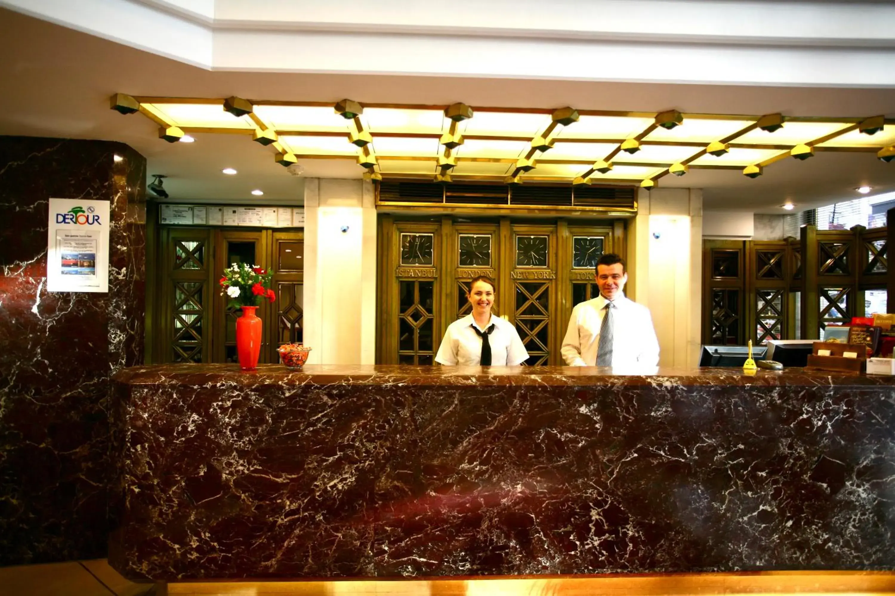 Staff in Istanbul Royal Hotel