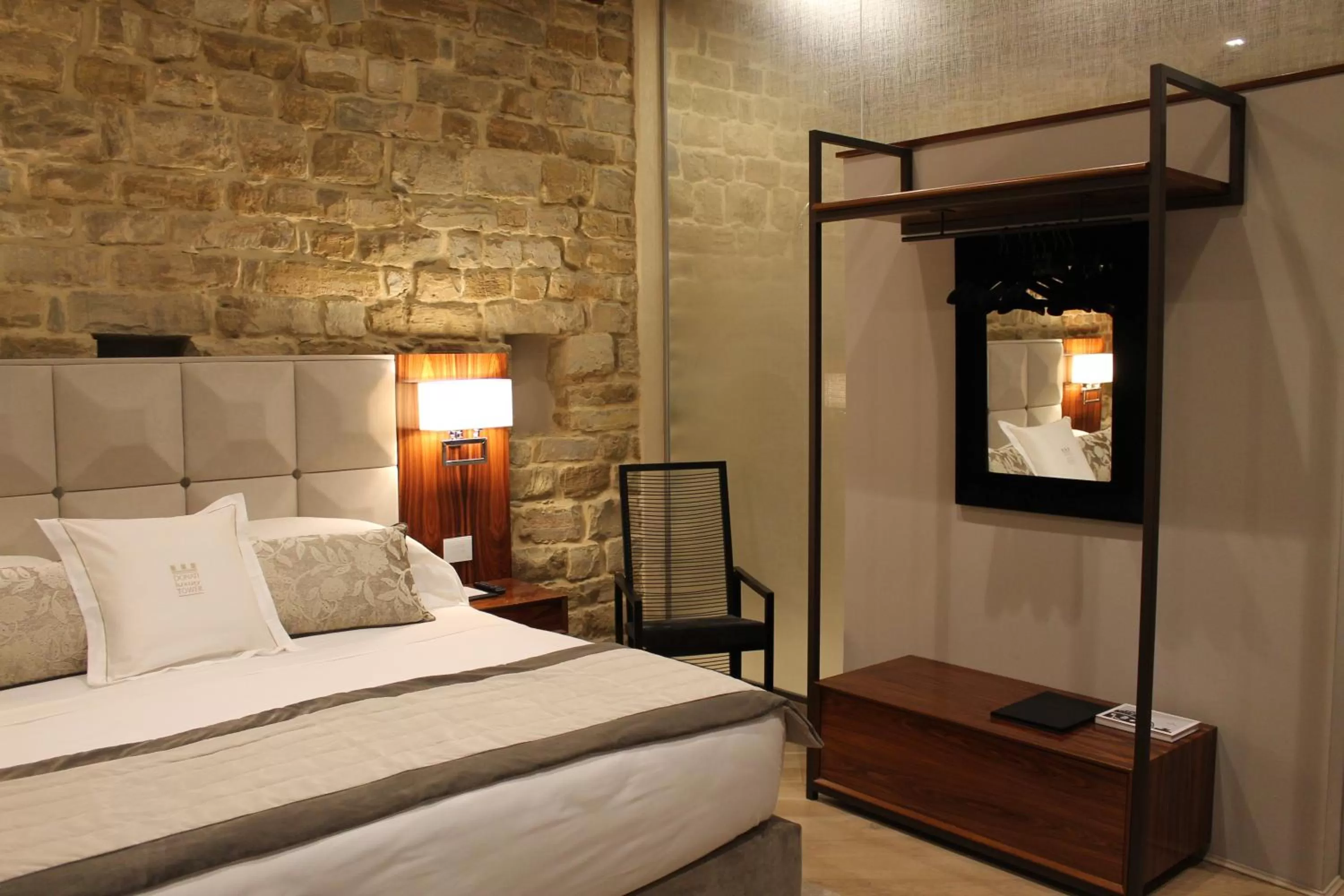 Bed in Donati Luxury Tower Suites