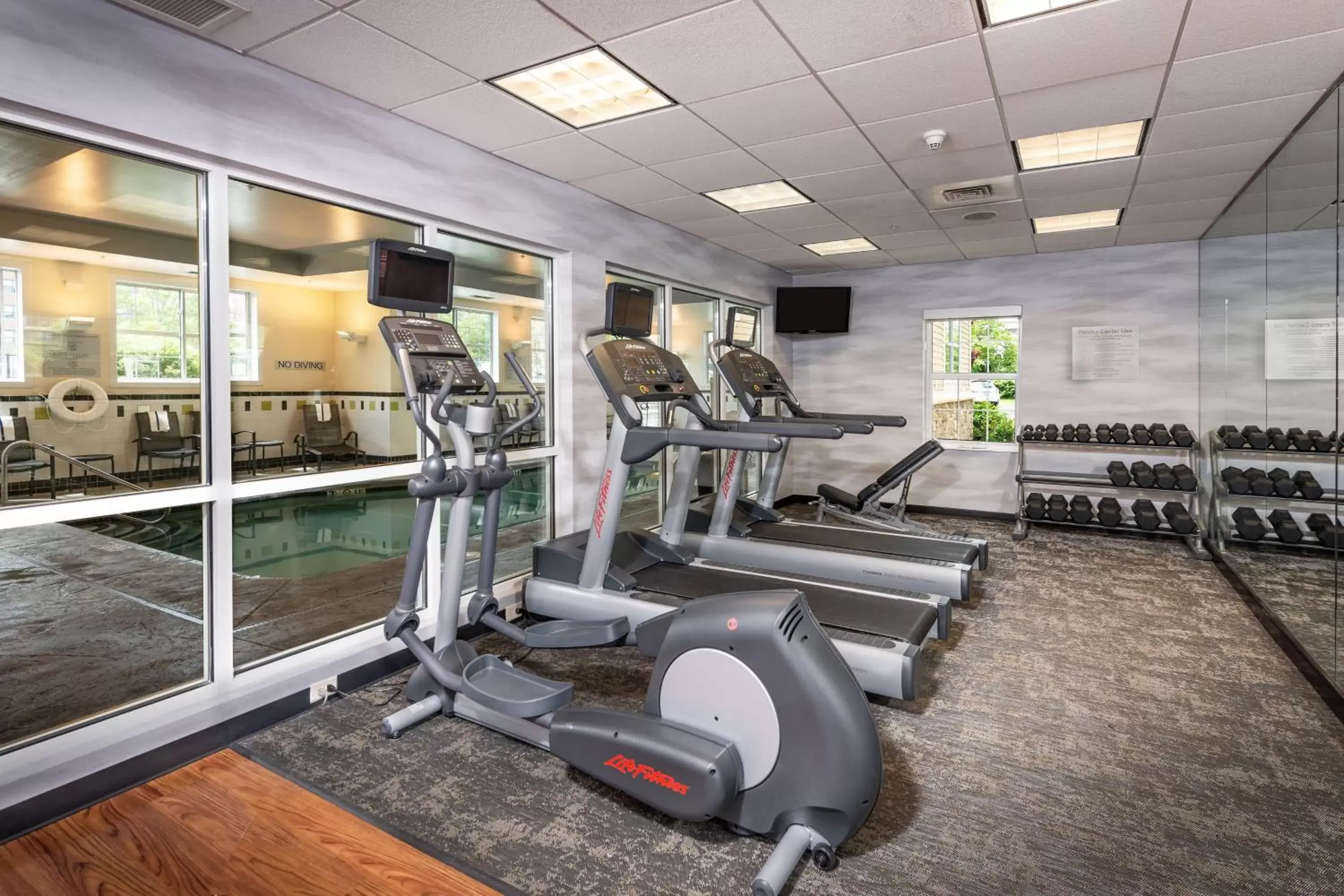 Fitness centre/facilities, Fitness Center/Facilities in Fairfield Inn and Suites by Marriott New Bedford