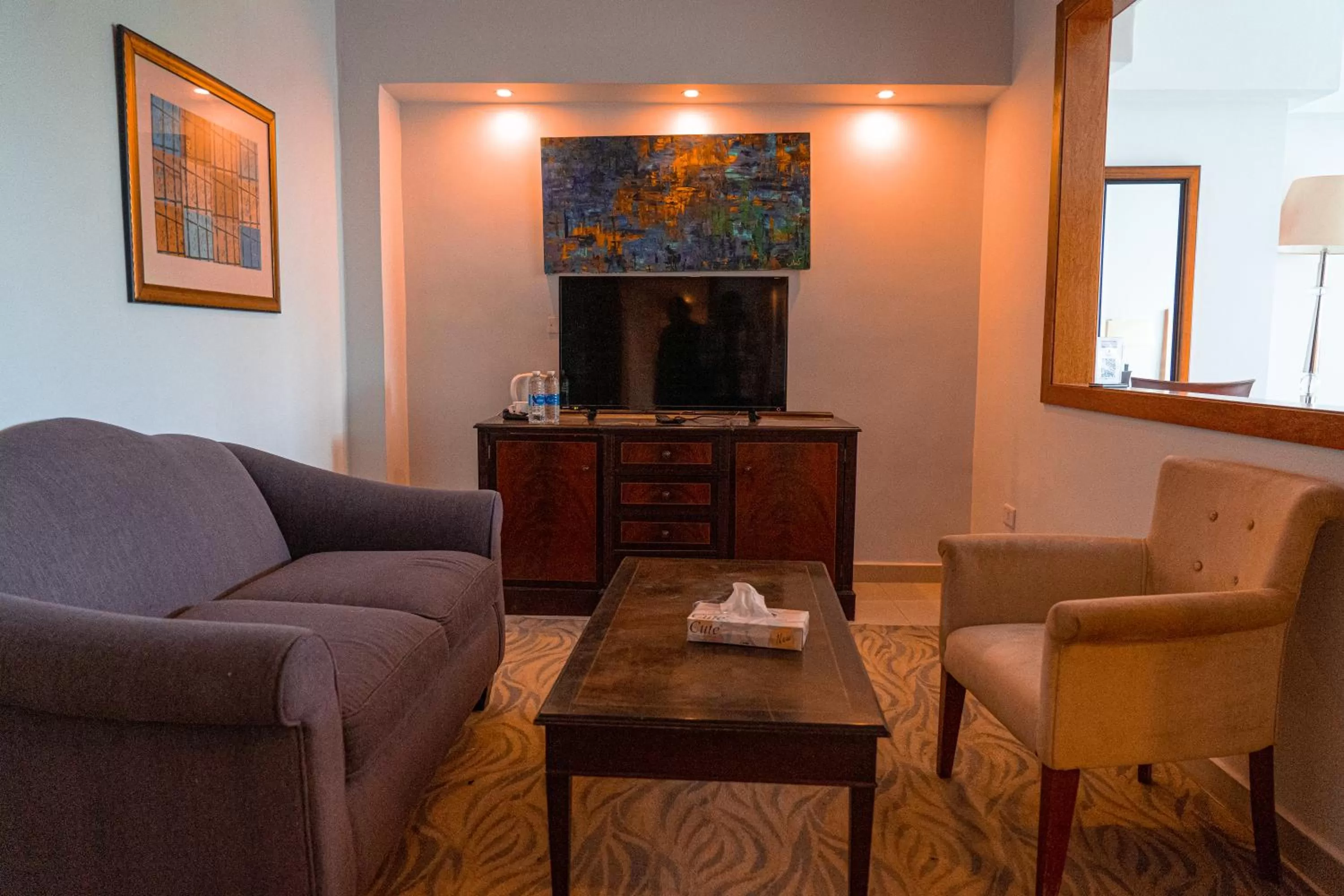 TV and multimedia in Guest House Hotel Amman by FHM