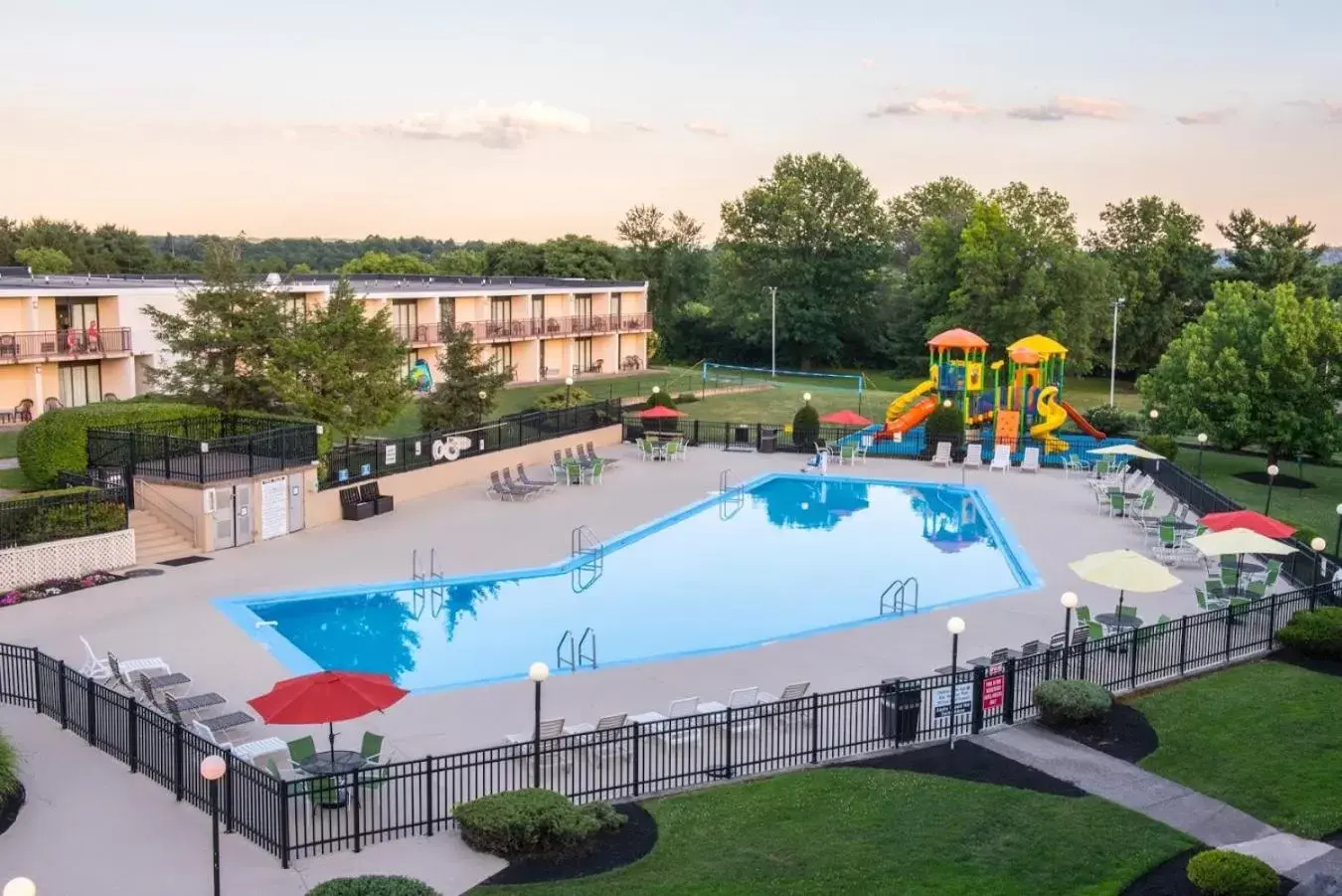 Swimming pool, Pool View in Red Lion Hotel Harrisburg Hershey