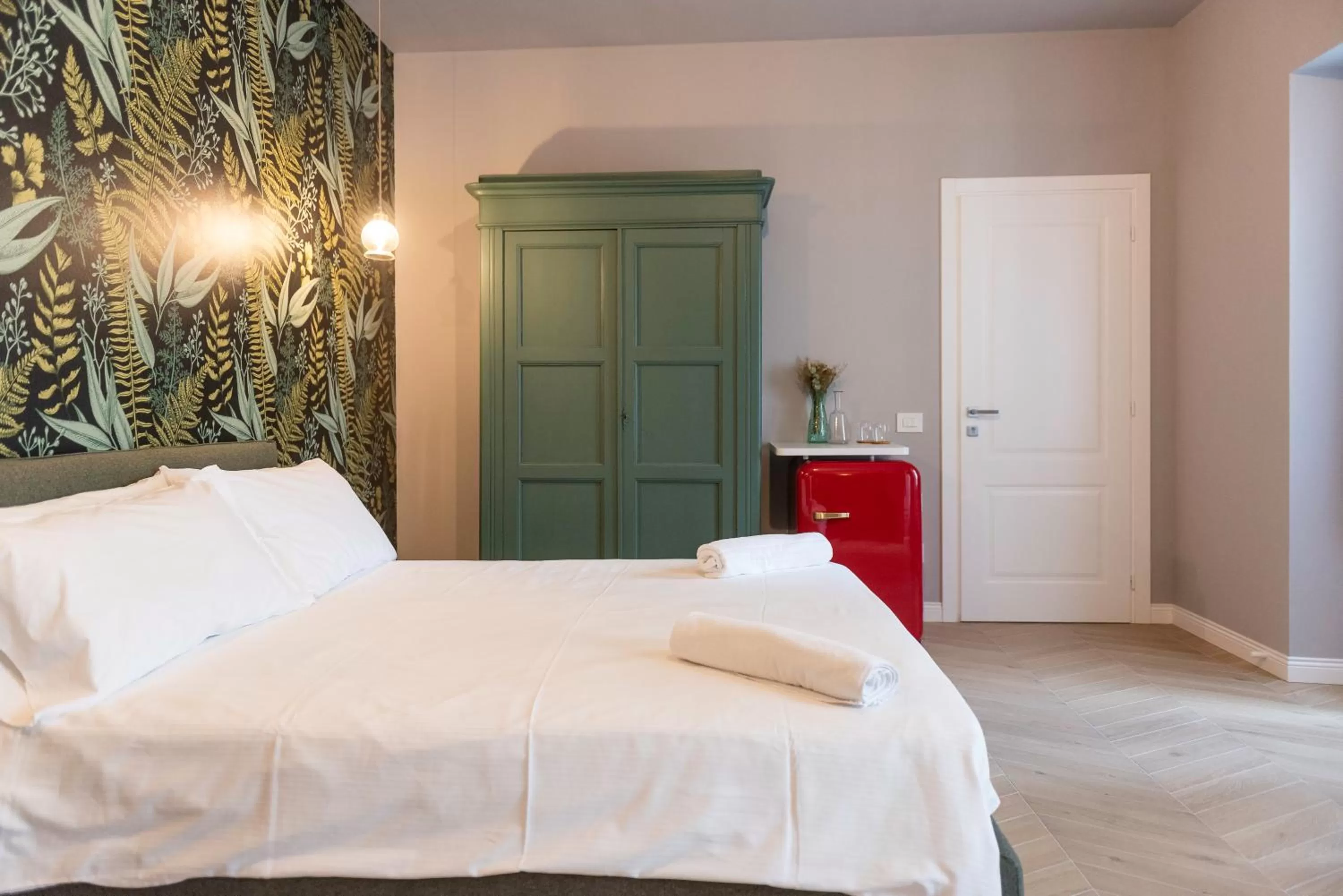 Bed in CASA Room Apartments Machiavelli 13