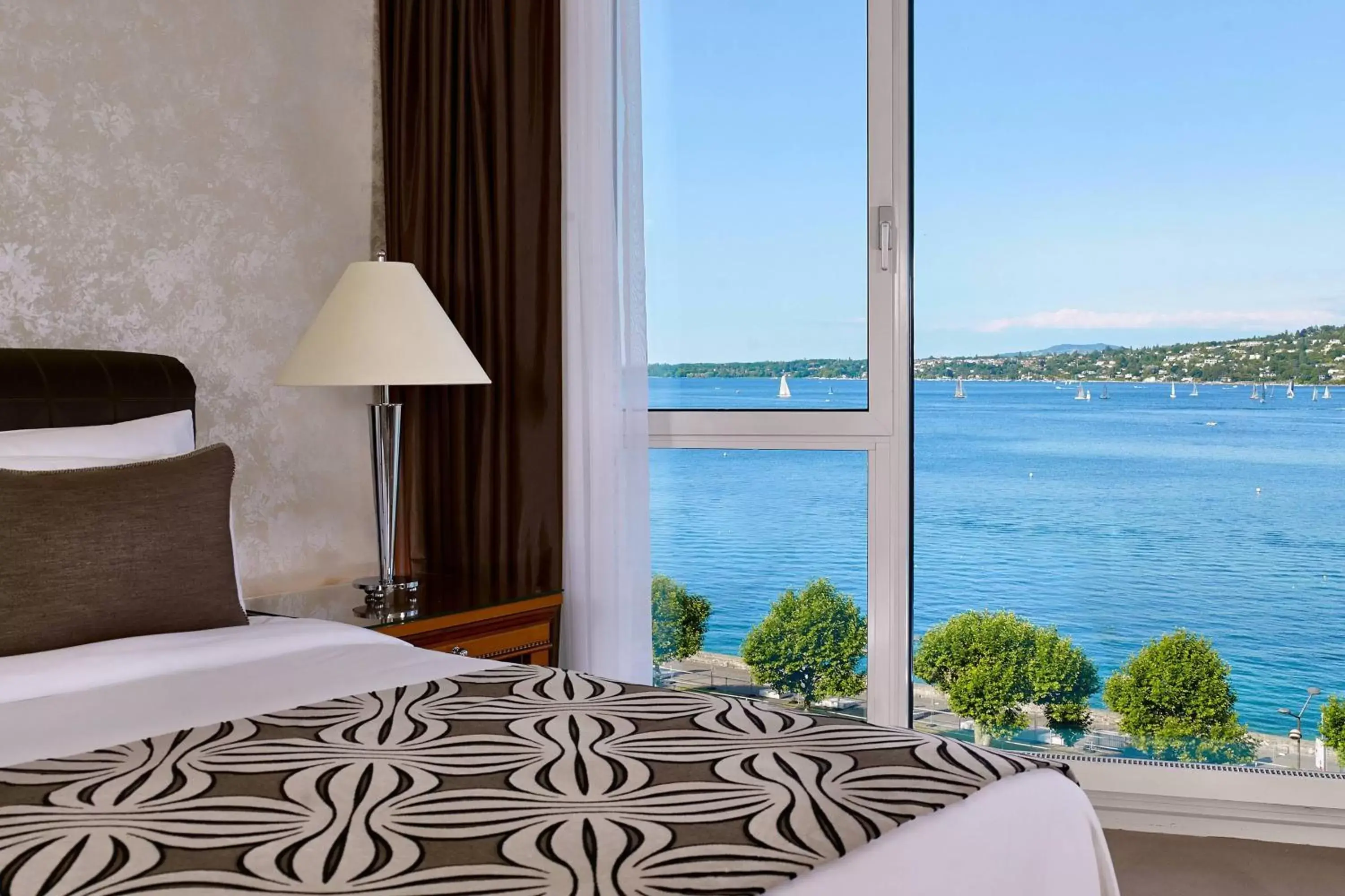 Bedroom in Hotel President Wilson, a Luxury Collection Hotel, Geneva