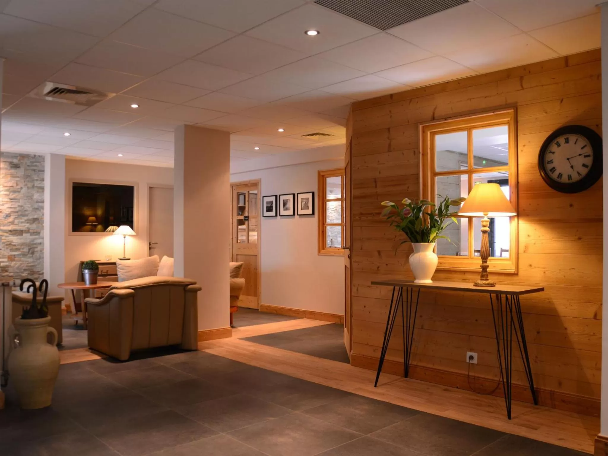 Lobby or reception in Hotel Les Terrasses