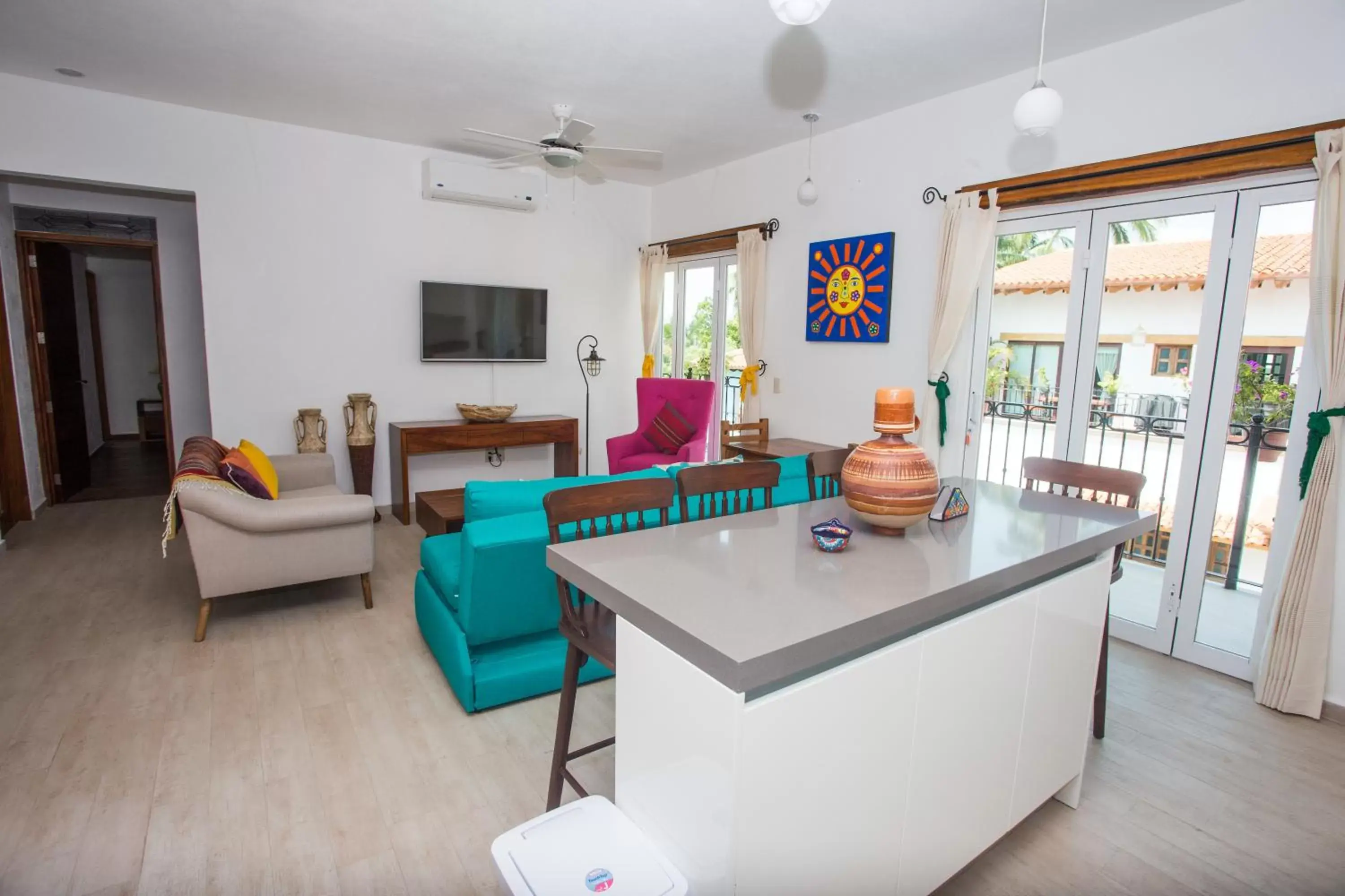 Living room, Seating Area in Refugio del Mar Luxury Hotel Boutique