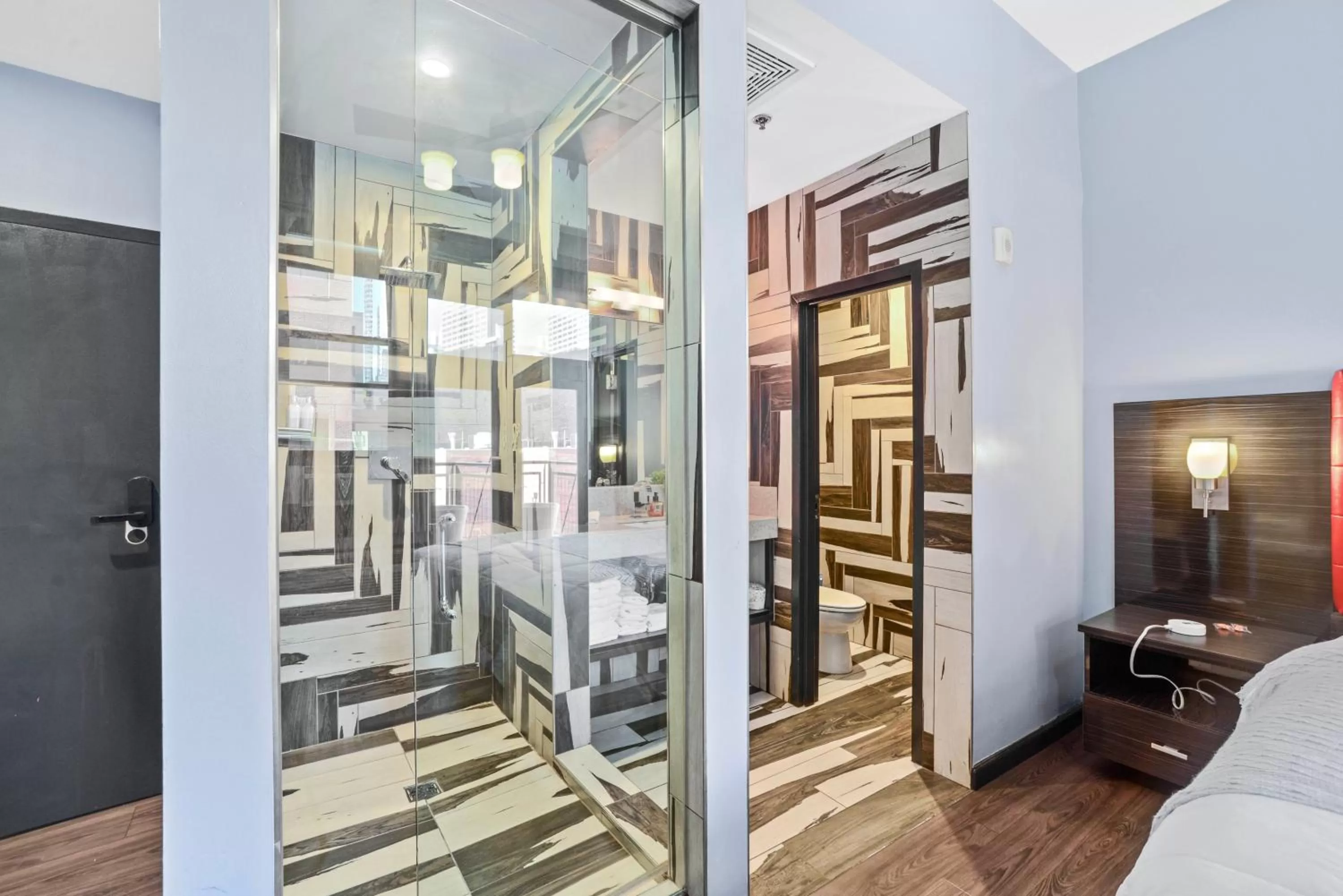 Bathroom, Bed in Good Hotels Downtown Denver