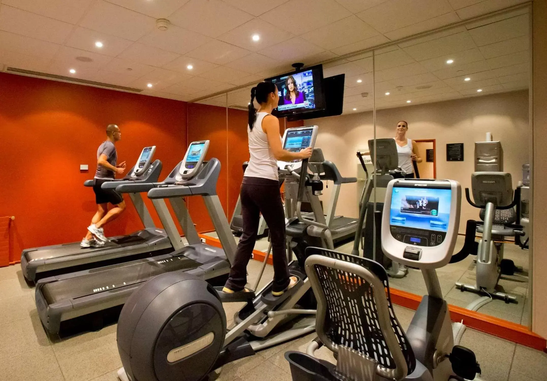 Fitness centre/facilities, Fitness Center/Facilities in DoubleTree by Hilton Luxembourg