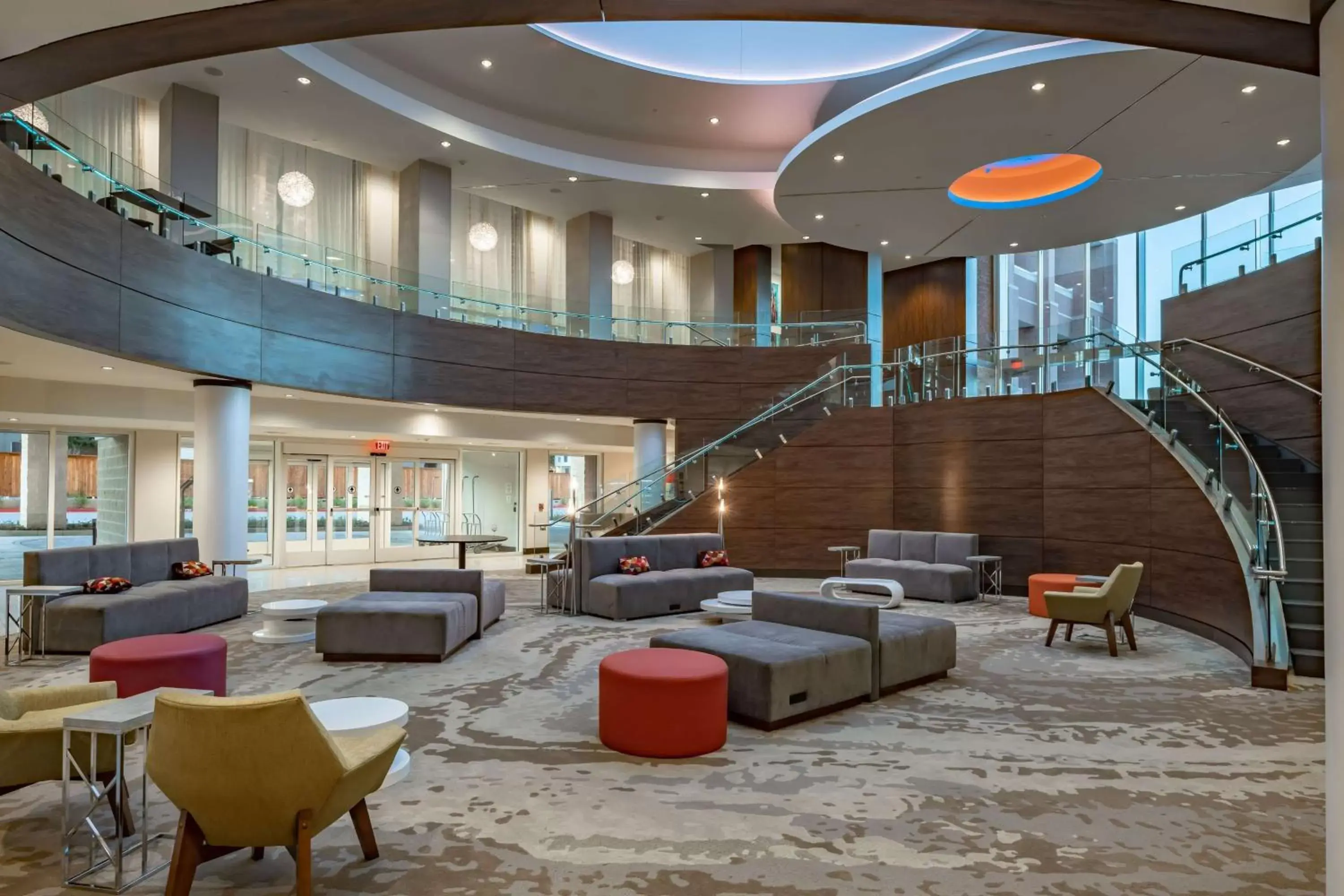 Lobby or reception in Hilton Garden Inn Dallas At Hurst Conference Center