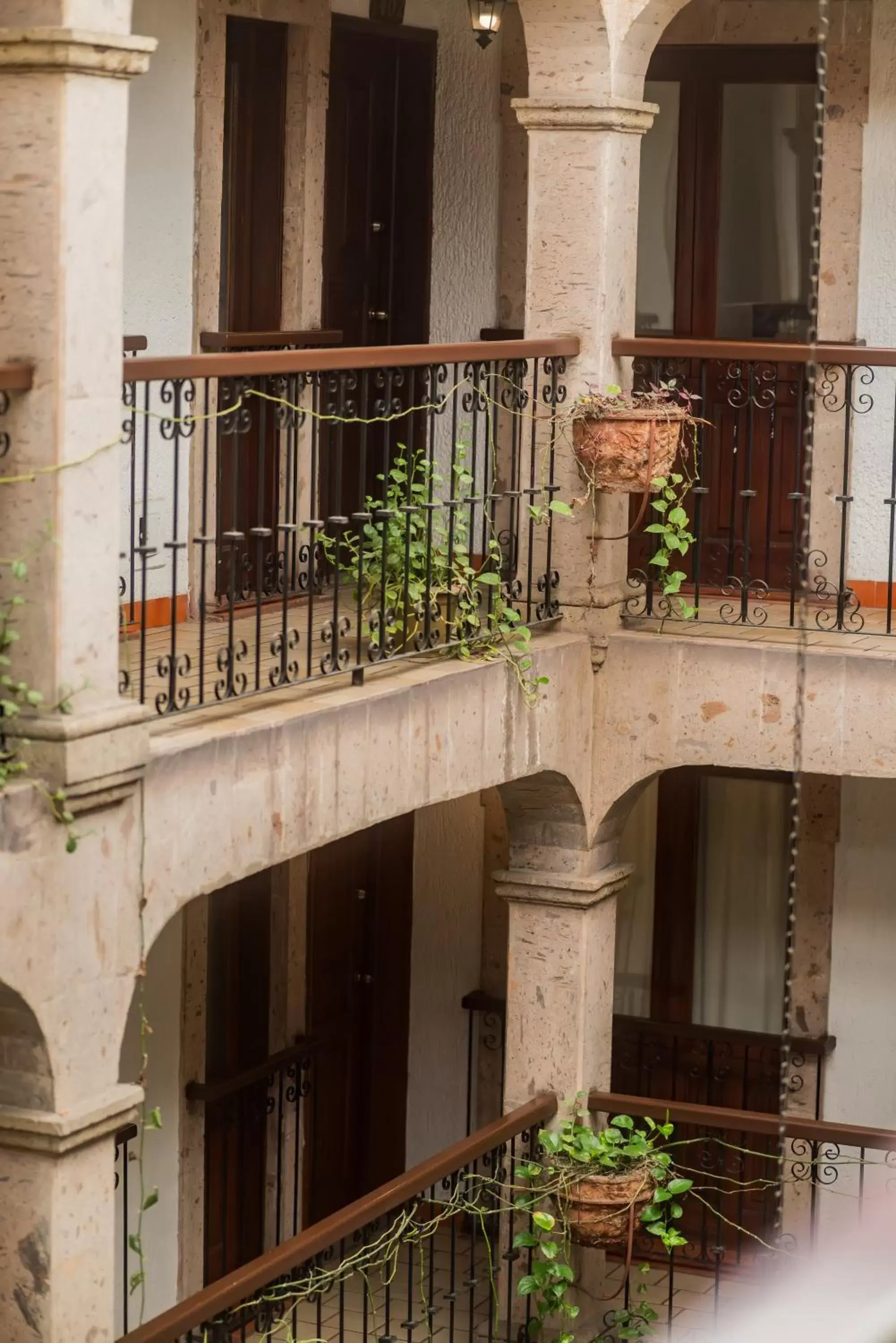 Balcony/Terrace in Hotel Don Quijote Plaza - Guadalajara Centro Historico