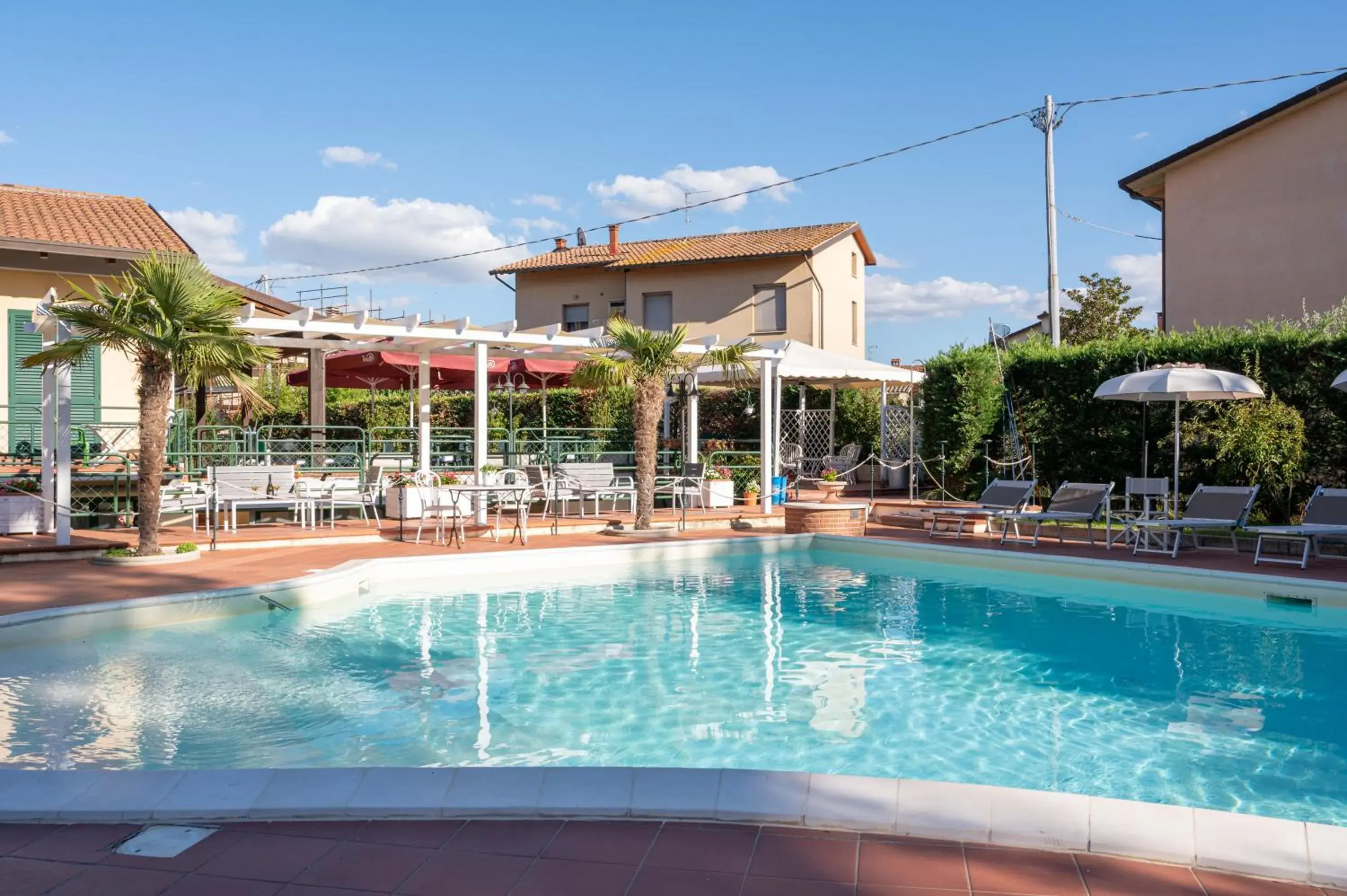 Pool view, Swimming Pool in Hotel Duca Della Corgna