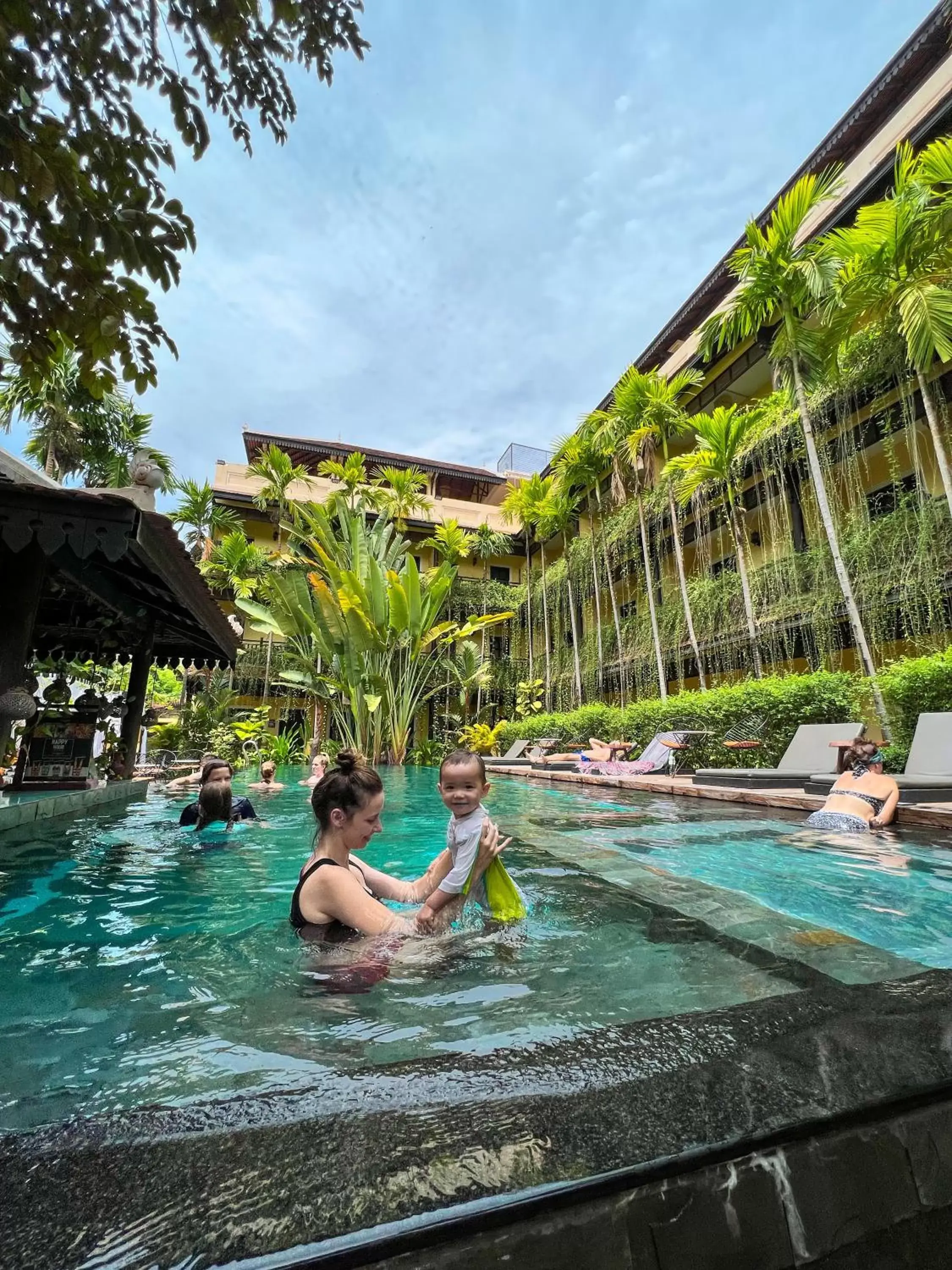 Swimming Pool in Residence Indochine D'angkor