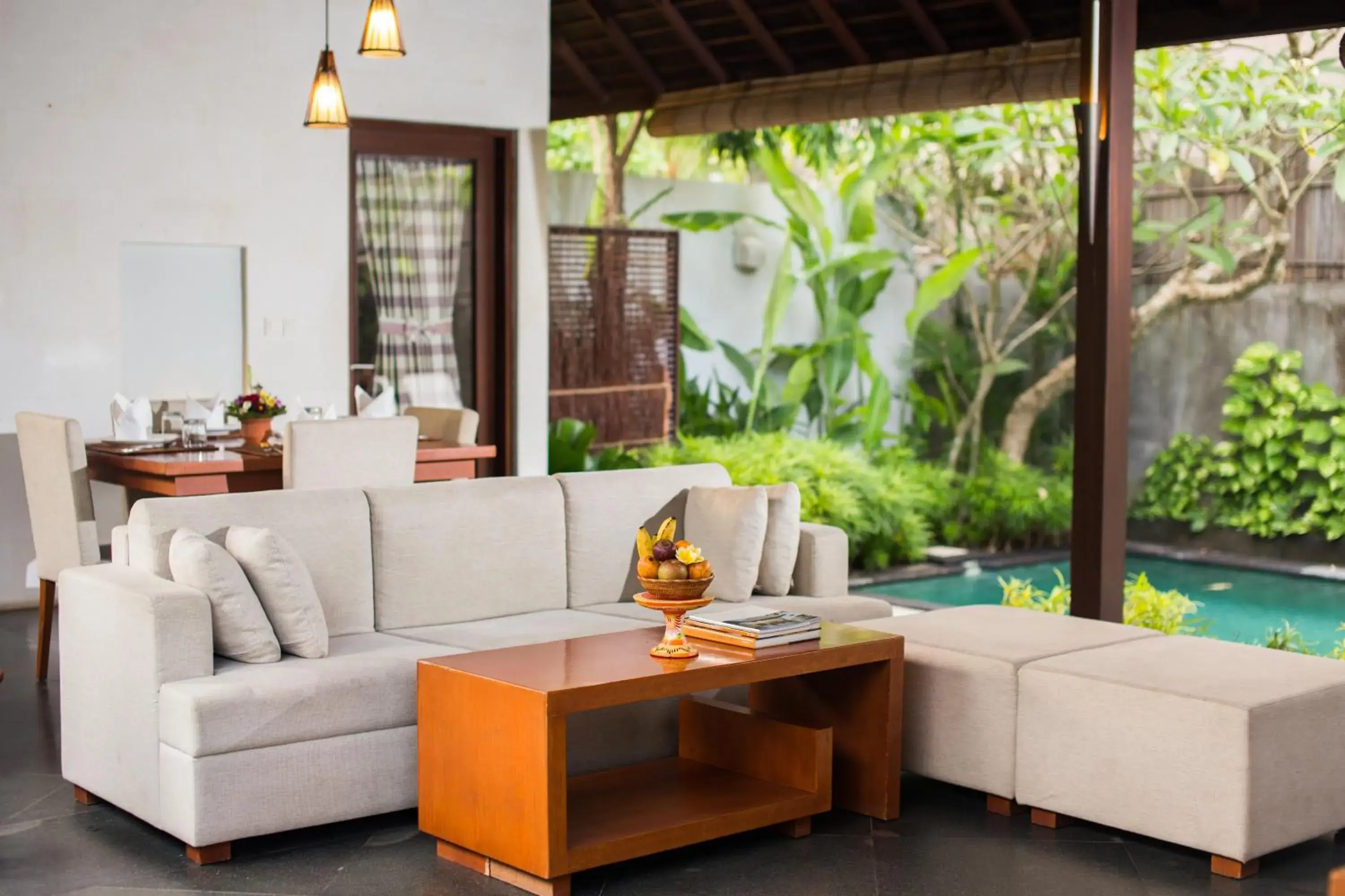 Living room, Seating Area in The Astari Villa and Residence