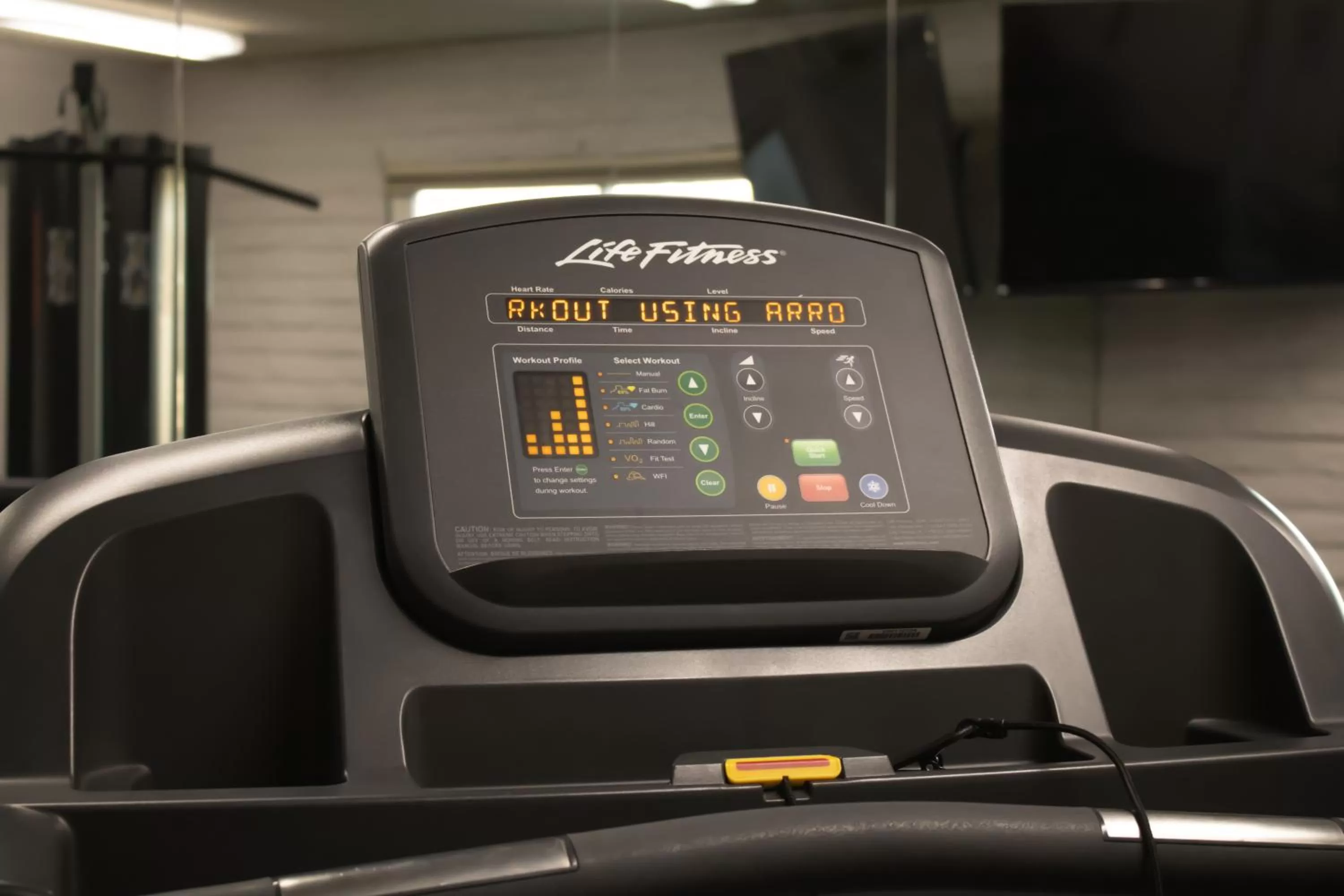 Fitness centre/facilities in Hotel Americana