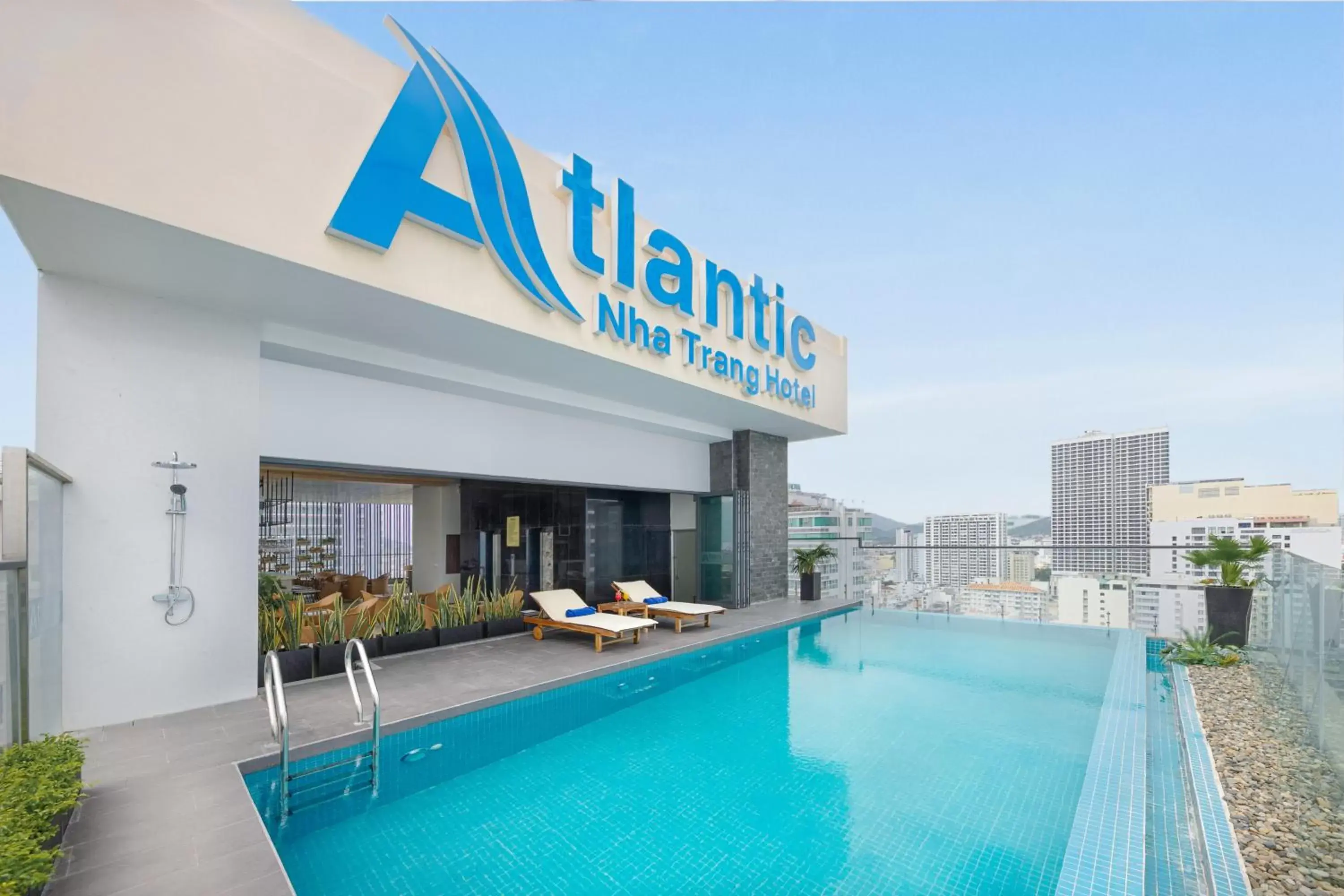 Swimming pool in Atlantic Nha Trang Hotel