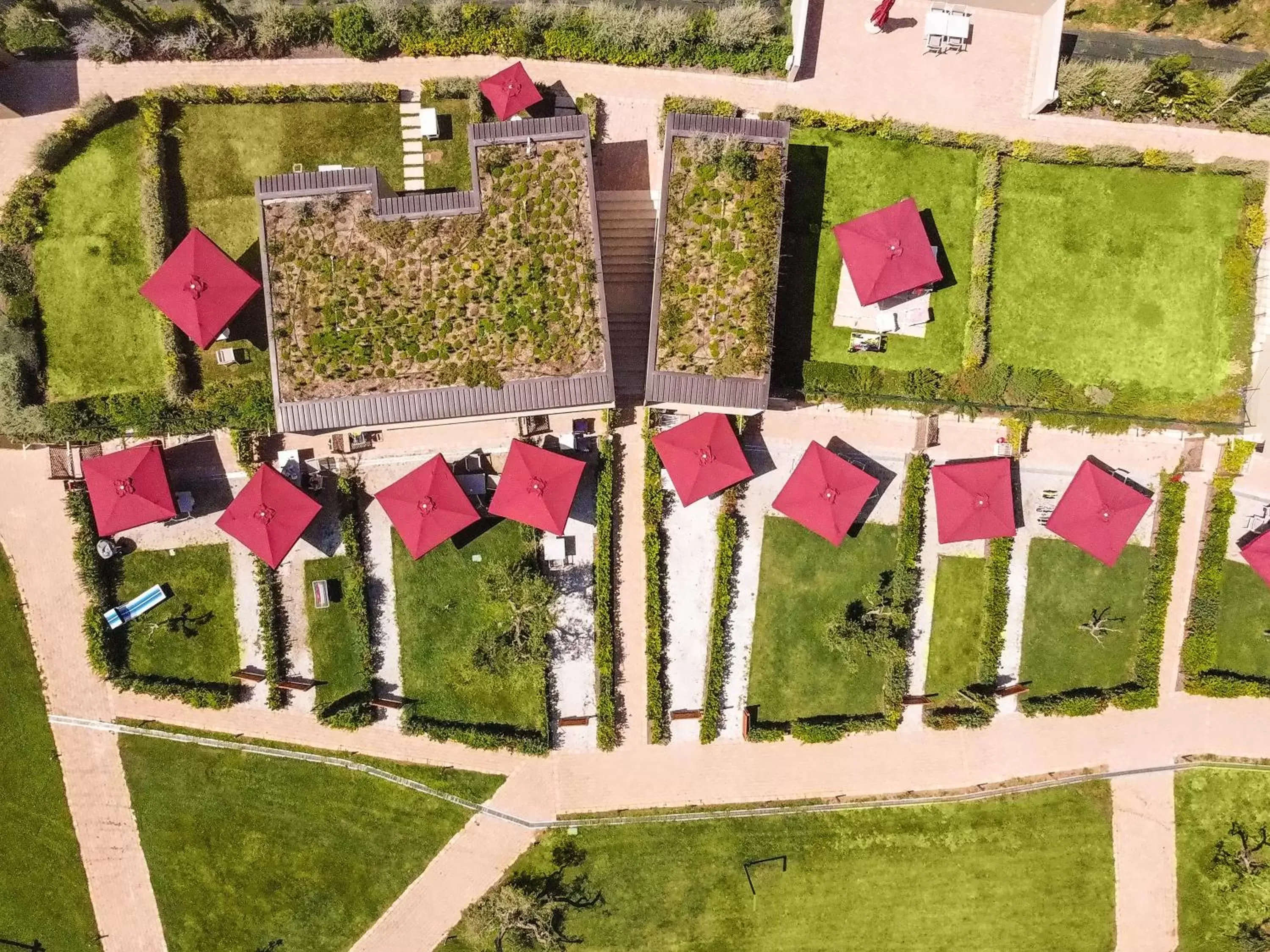 Bird's eye view, Bird's-eye View in San Francesco Relais