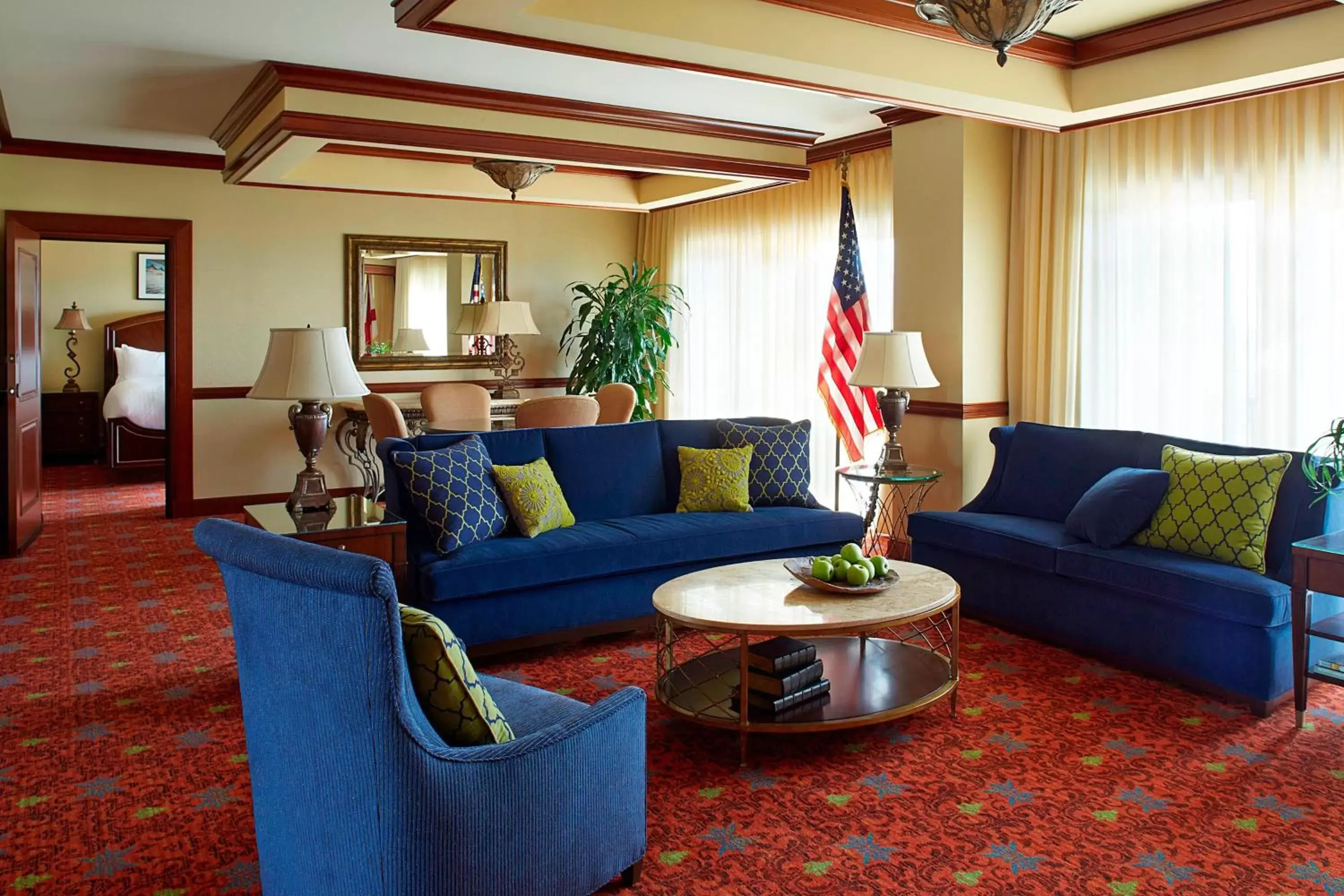 Living room, Seating Area in Marriott Shoals Hotel & Spa