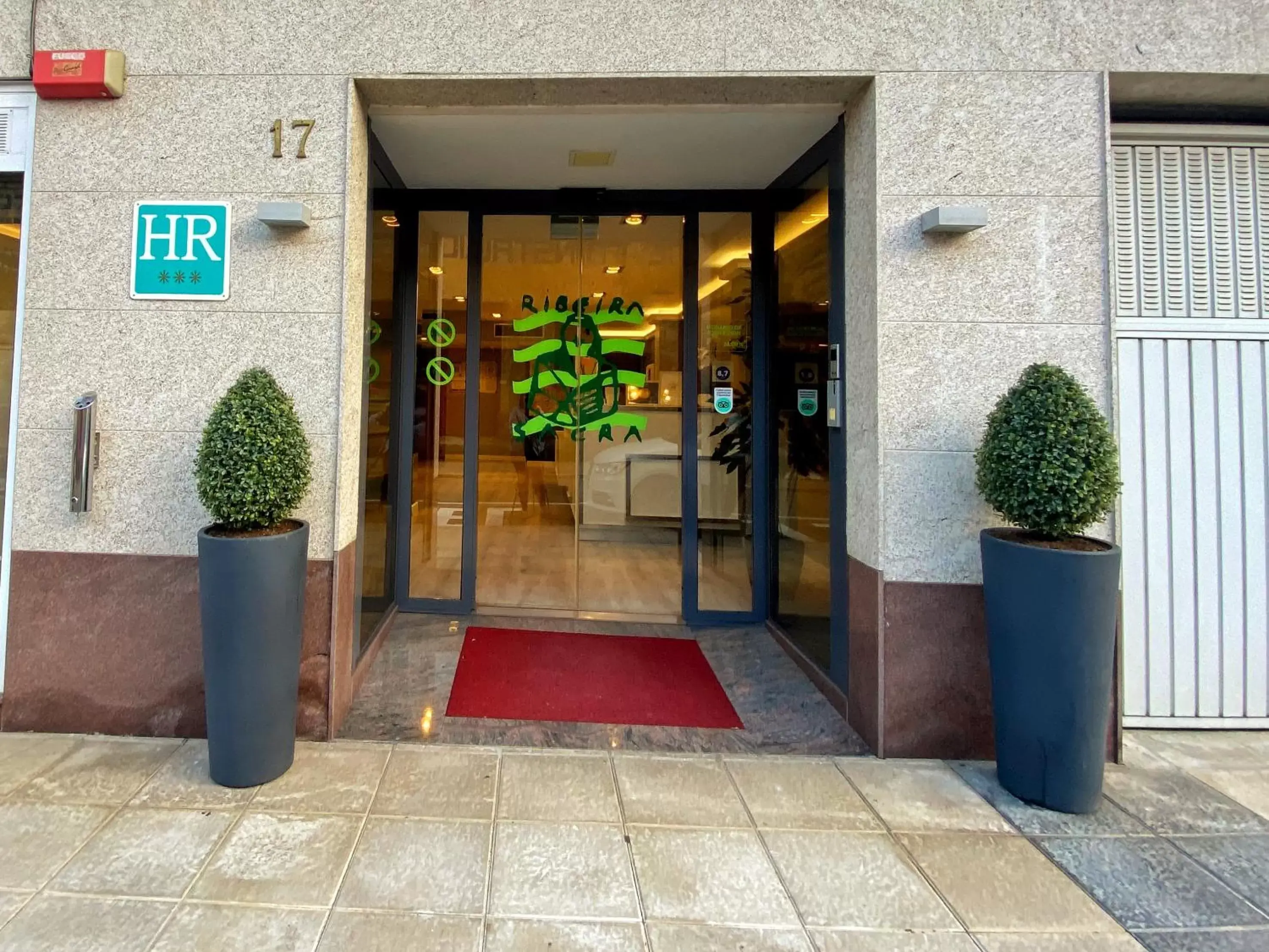 Lobby or reception in Hotel Ribeira Sacra