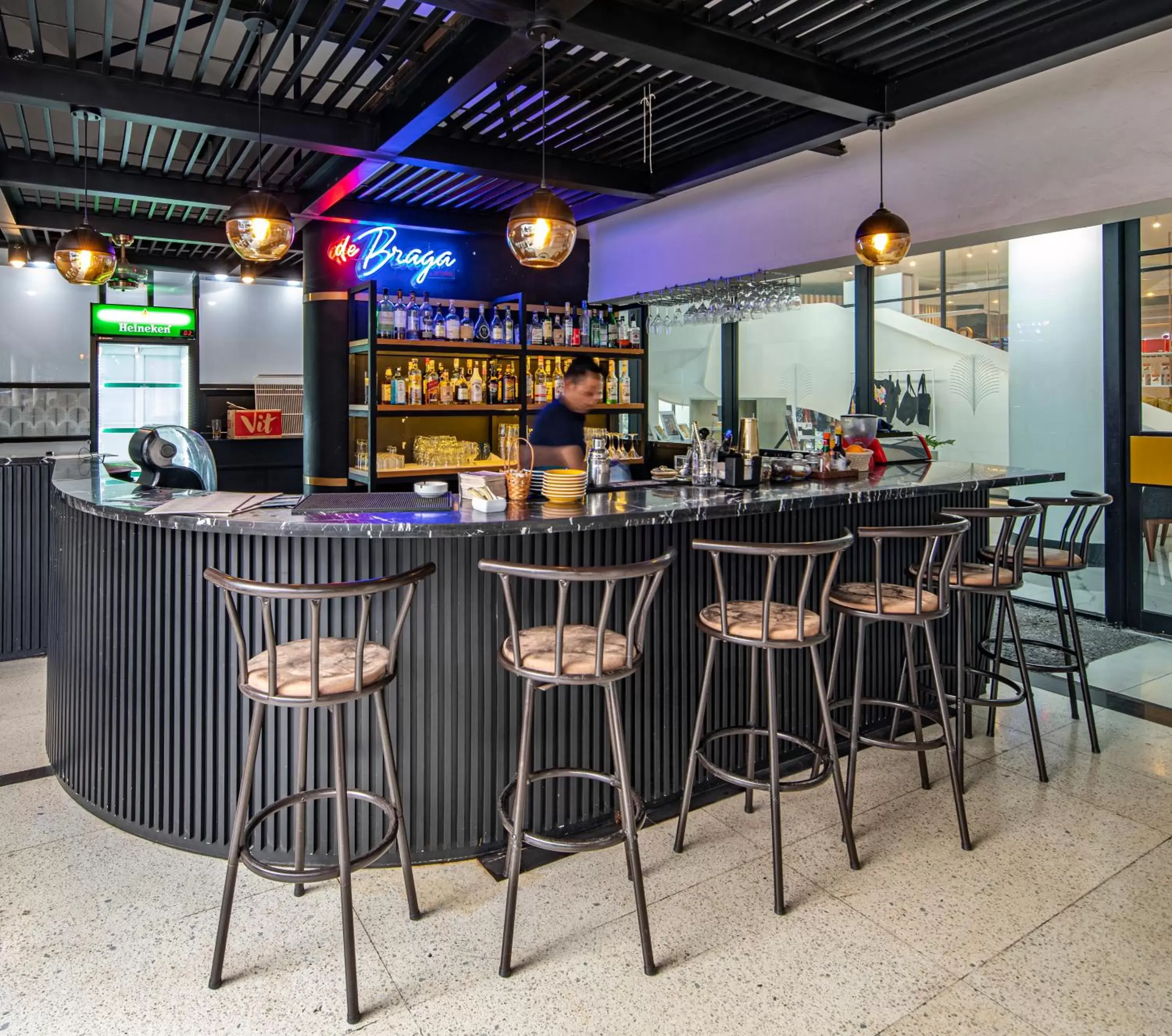 Lounge or bar, Lounge/Bar in de Braga, ARTOTEL Curated