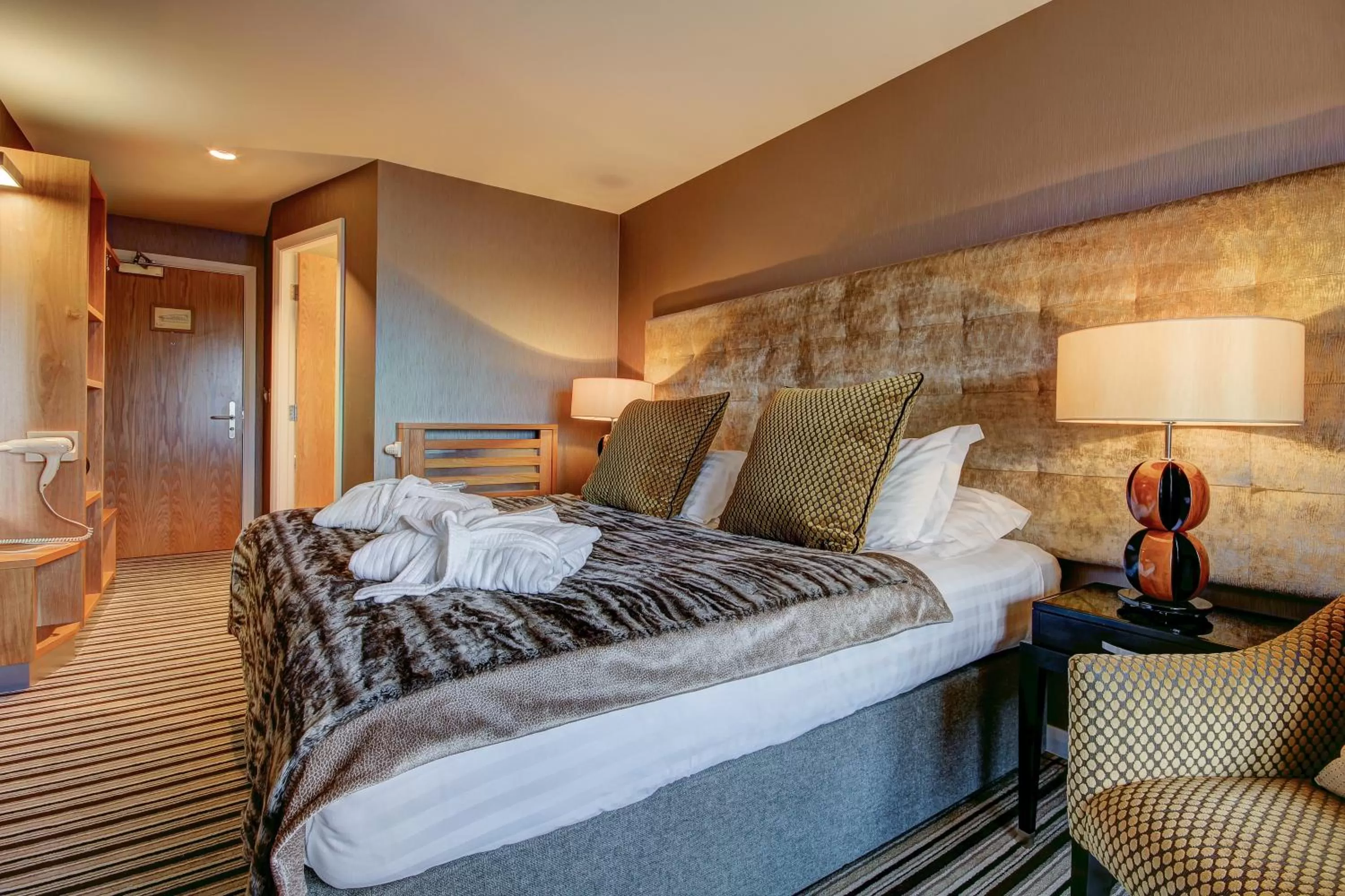 Bed in Ingliston Country Club Hotel