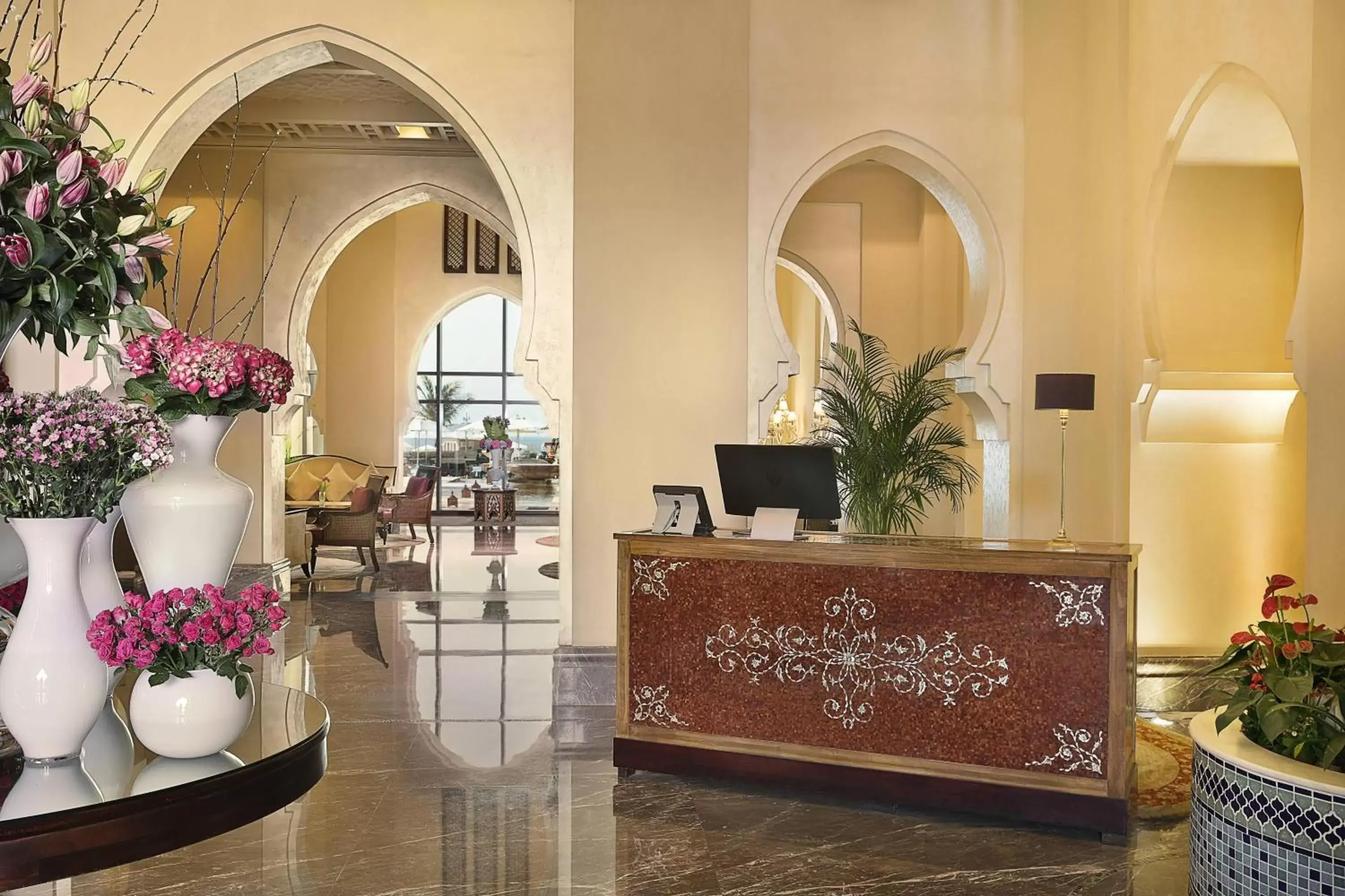 Property building, Lobby/Reception in Ajman Saray, a Luxury Collection Resort, Ajman