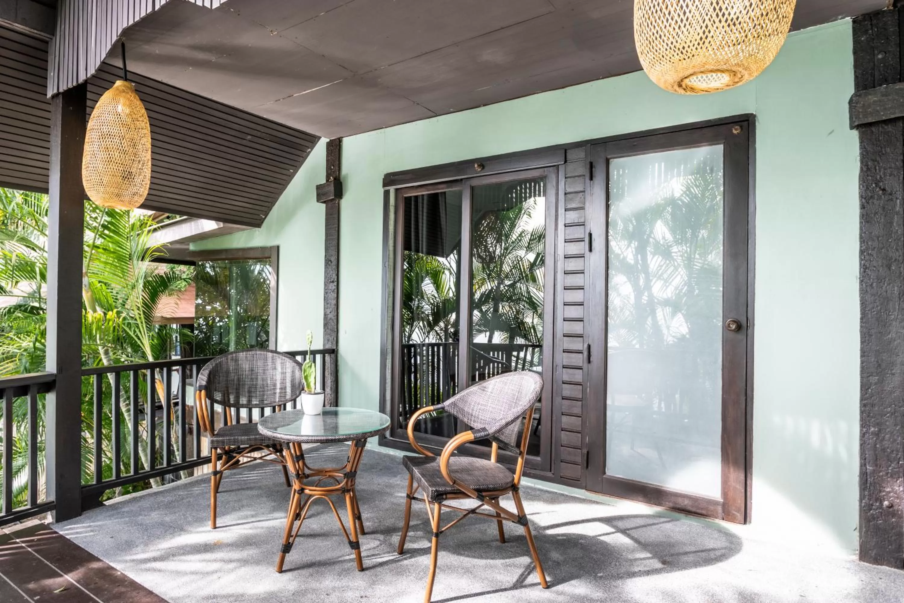 Patio in Vikasa Yoga Retreat