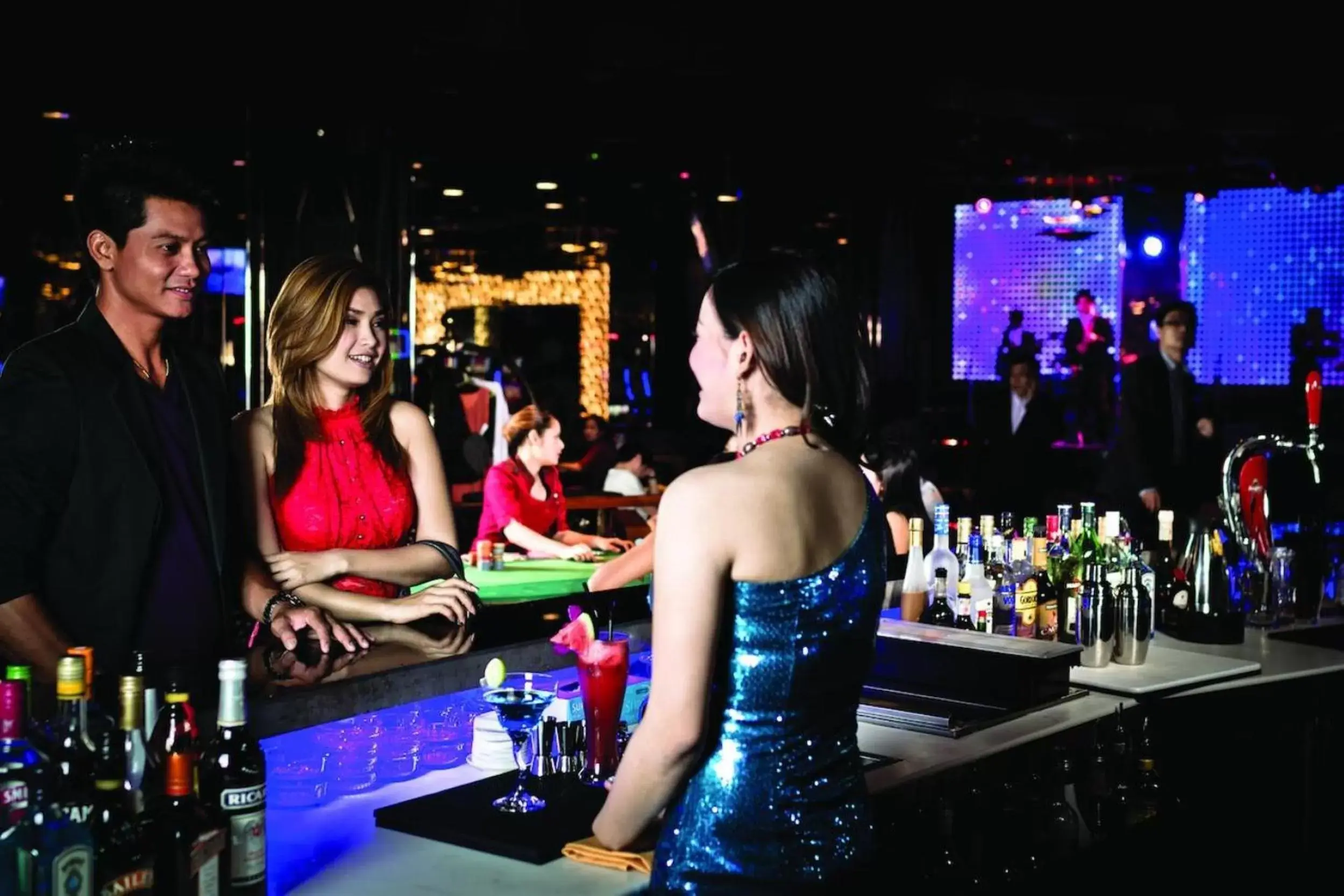 Lounge or bar in NagaWorld Hotel & Entertainment Complex