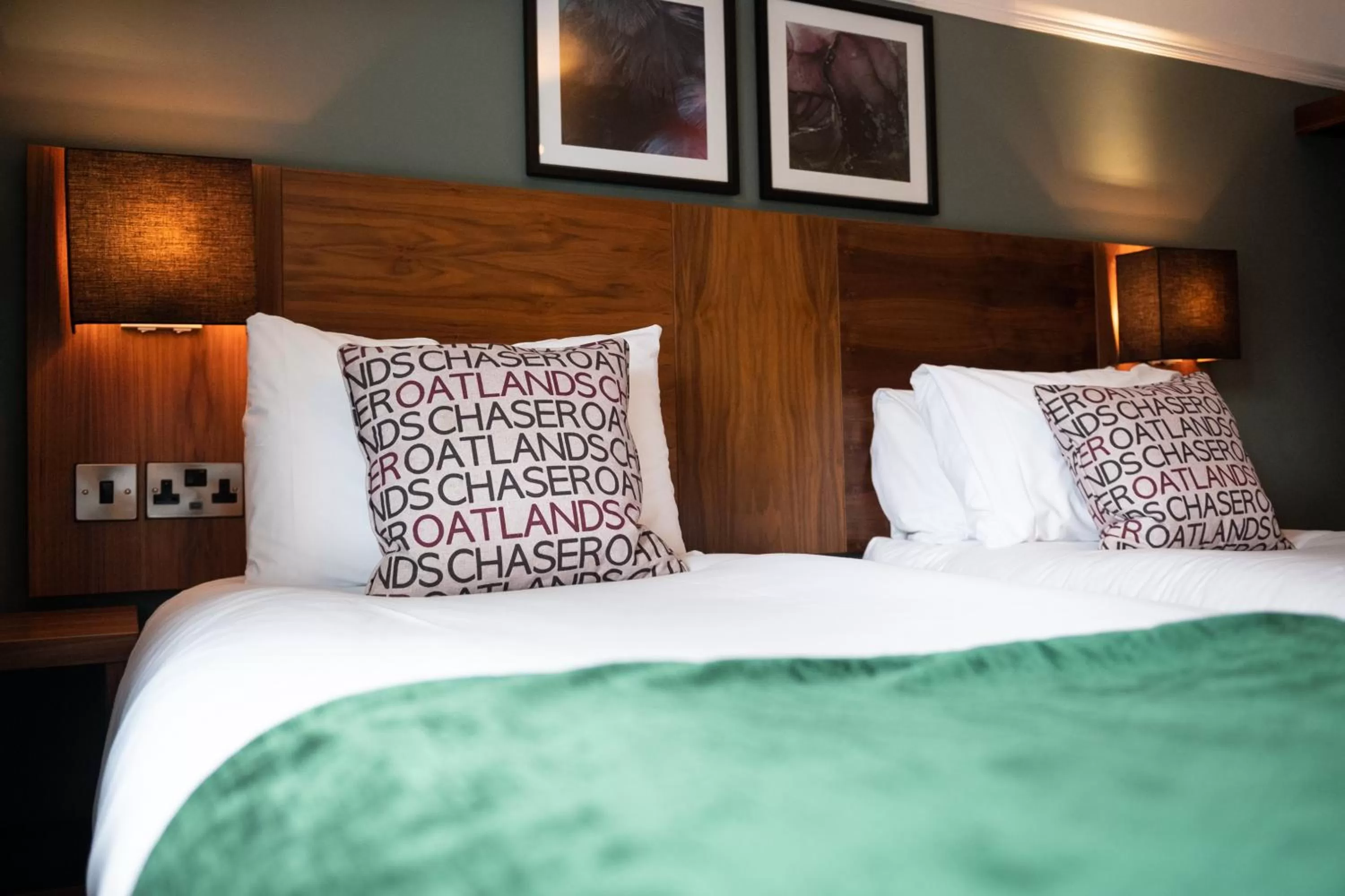 Bed in The Oatlands Chaser by Innkeeper's Collection