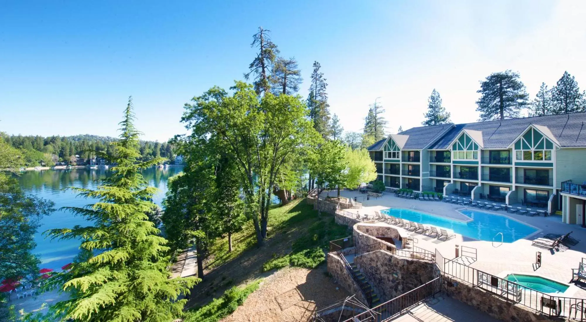 Property building, Swimming Pool in Lake Arrowhead Resort & Spa