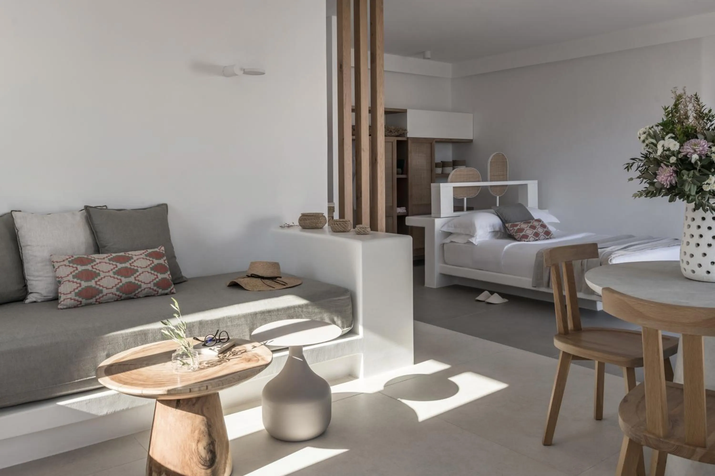 Photo of the whole room, Bed in A Hotel Mykonos