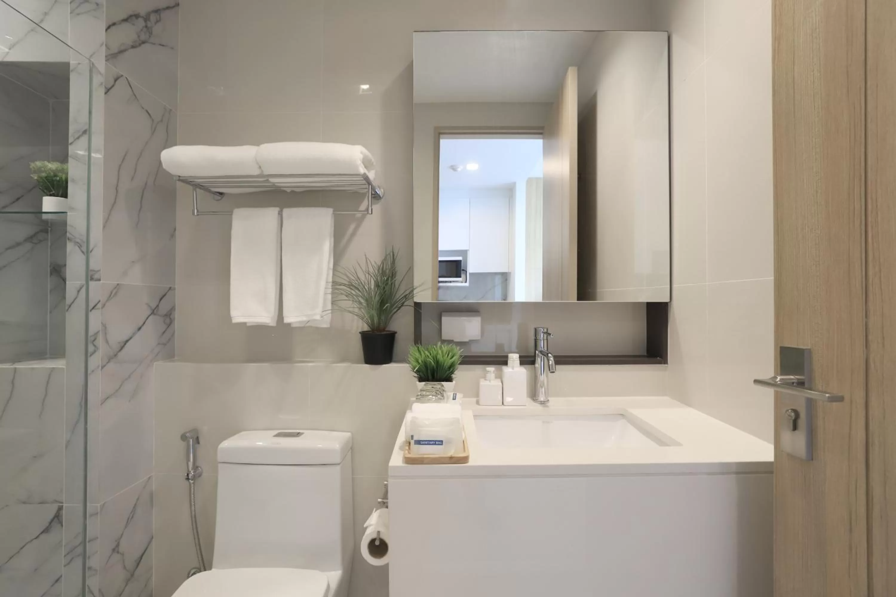 Bathroom in Alix Bangkok Hotel