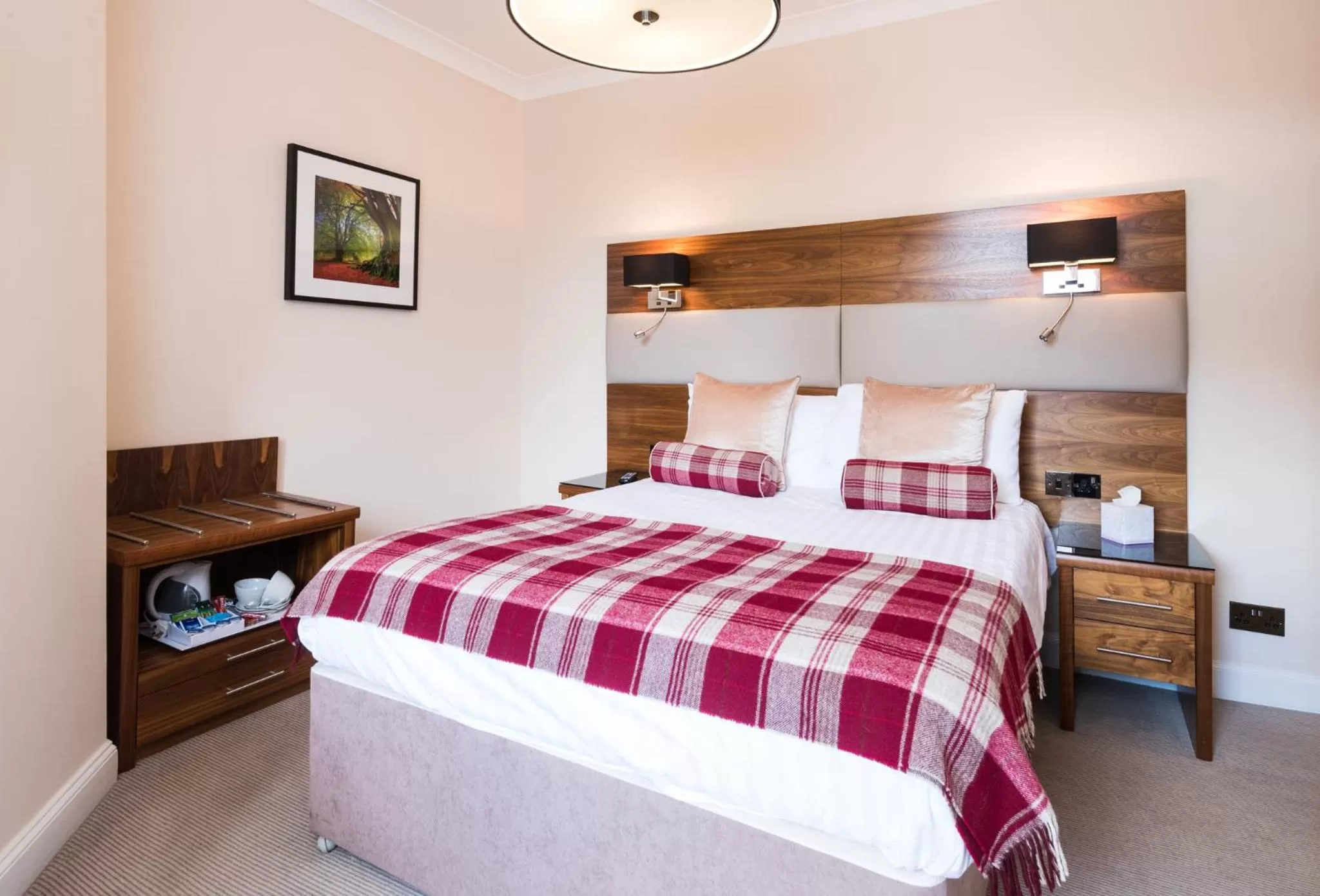 Bed in Rosehill Guest House