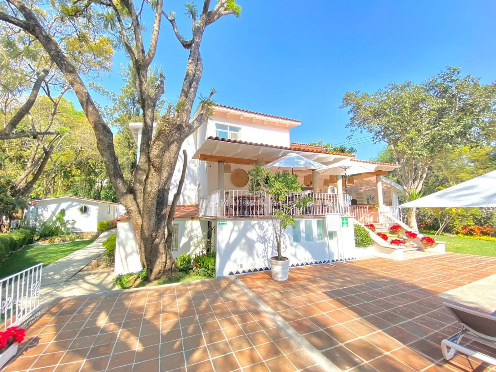 Restaurant/places to eat, Property Building in Hotel Cala Blanca Cuernavaca