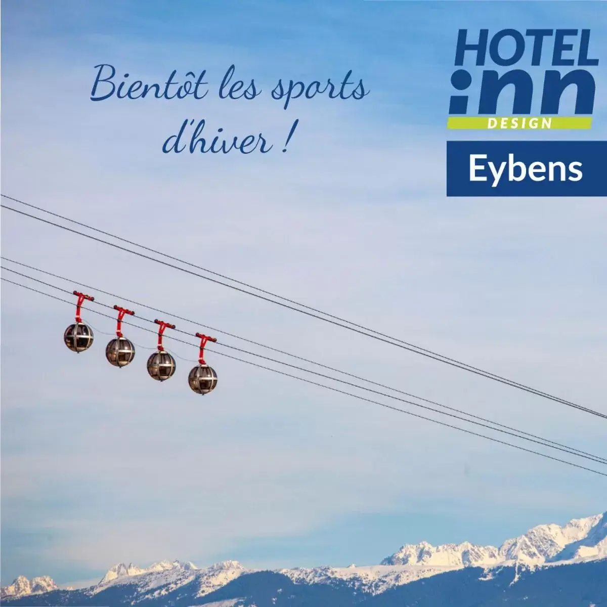Winter in Hotel inn Grenoble Eybens Parc des Expositions Ex Kyriad