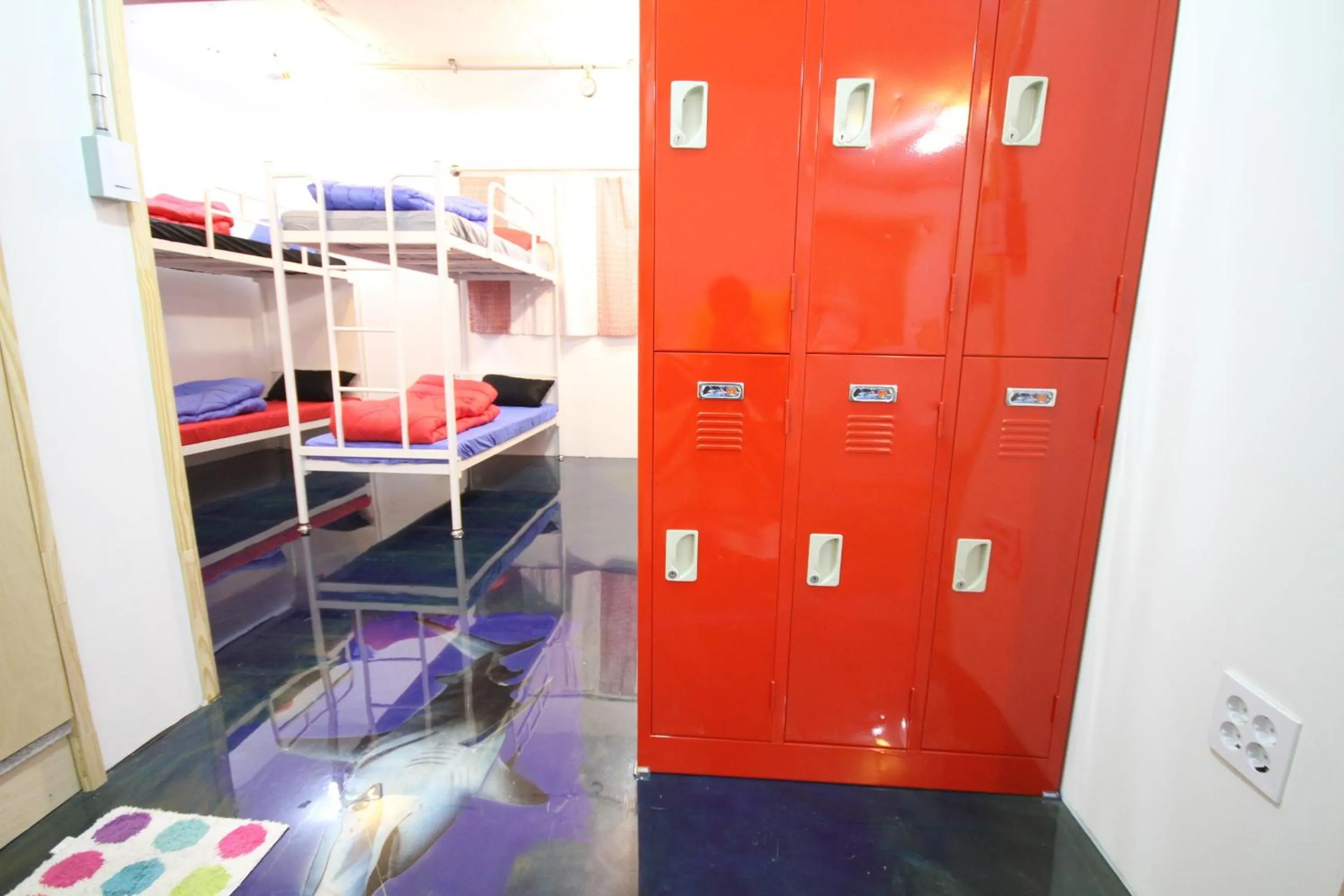 bunk bed in Time Travelers Party Hostel In Hongdae